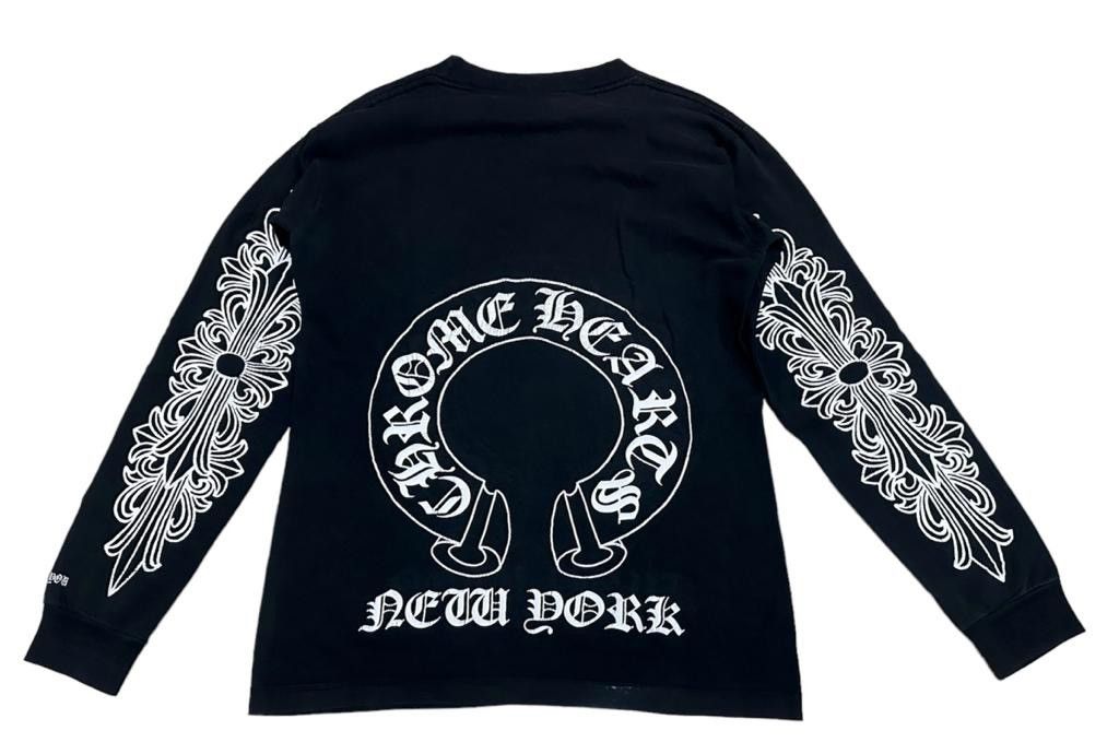 VINTAGE CHROME HEARTS LONG SLEEVE TEE