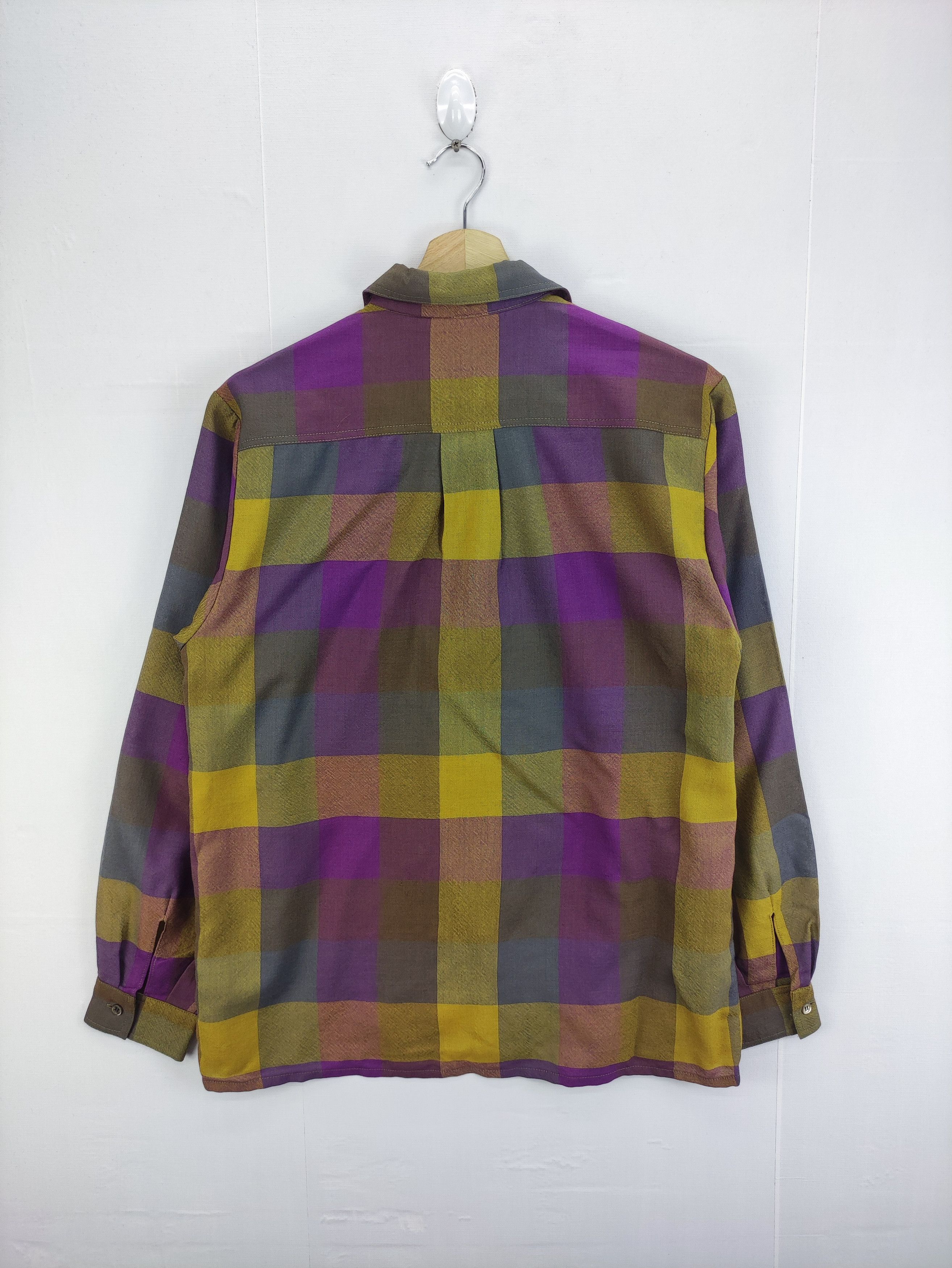 Guy Laroche Vintage Guy Laroche Plaid Long Sleeve Shirt Button Up Size US M / EU 48-50 / 2 - 6 Thumbnail