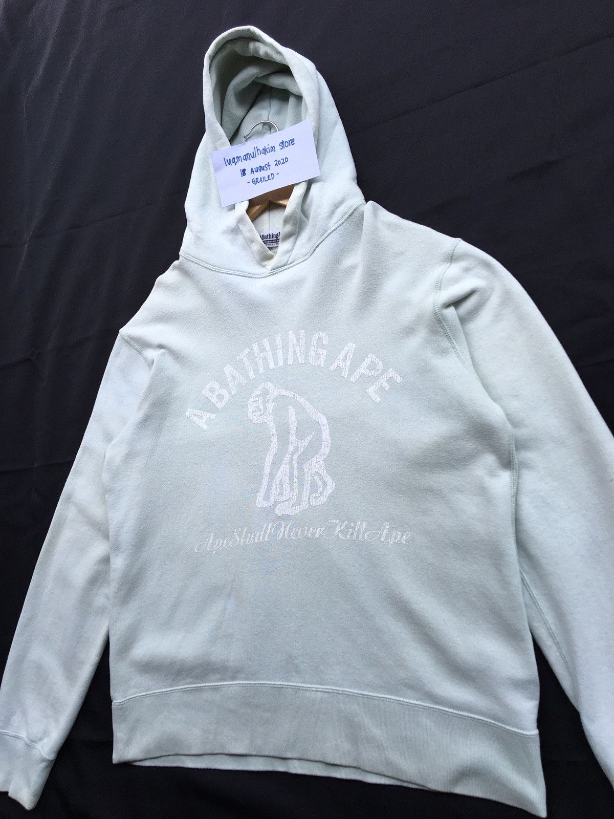 Bape Ape Logo Pullover Hoodie Size US M / EU 48-50 / 2 - 5 Thumbnail