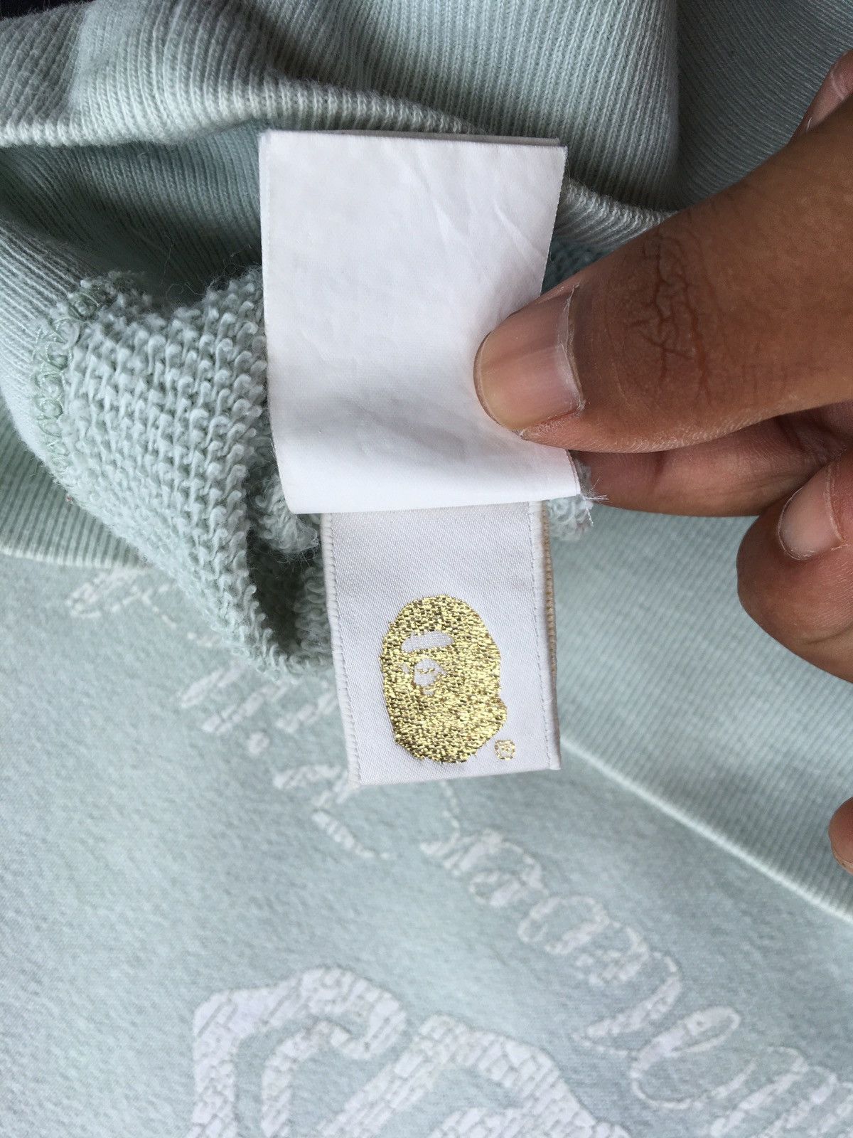 Bape Ape Logo Pullover Hoodie Size US M / EU 48-50 / 2 - 14 Thumbnail