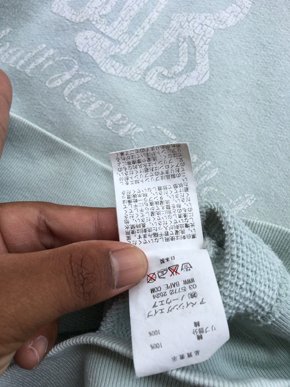 Bape Ape Logo Pullover Hoodie Size US M / EU 48-50 / 2 - 12 Thumbnail