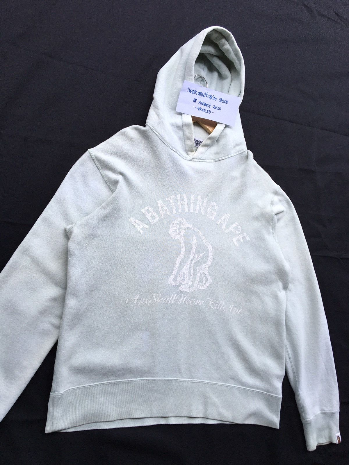 Bape Ape Logo Pullover Hoodie Size US M / EU 48-50 / 2 - 4 Thumbnail