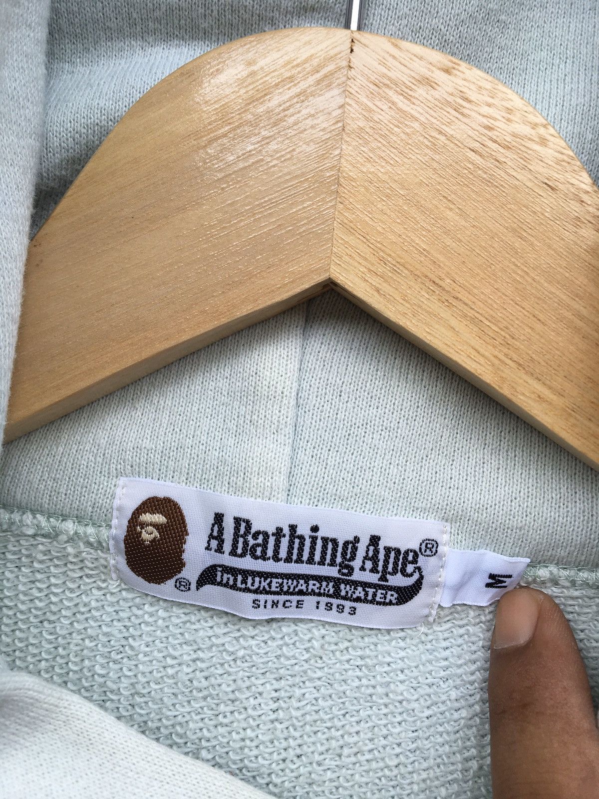 Bape Ape Logo Pullover Hoodie Size US M / EU 48-50 / 2 - 16 Thumbnail