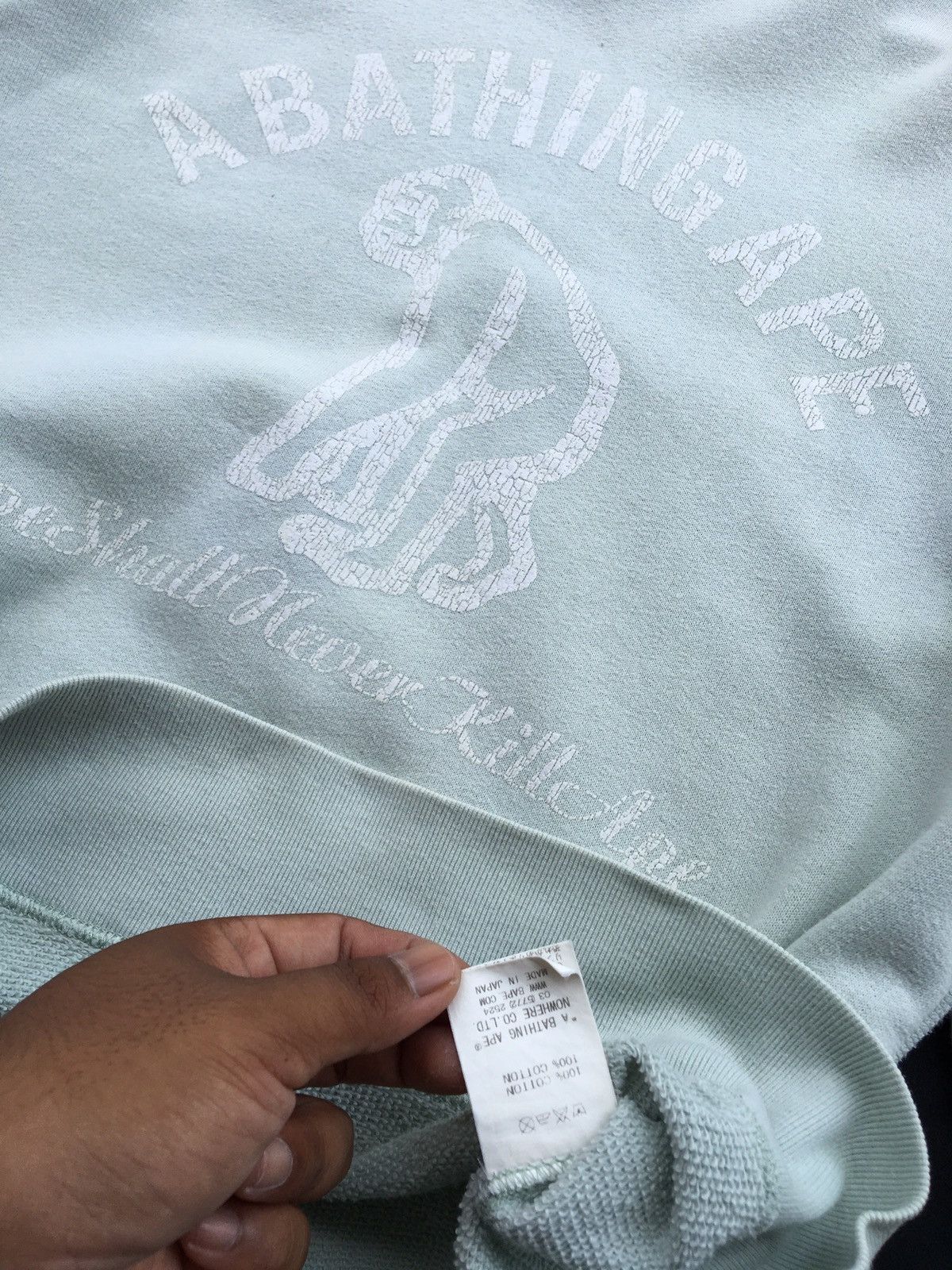 Bape Ape Logo Pullover Hoodie Size US M / EU 48-50 / 2 - 10 Thumbnail