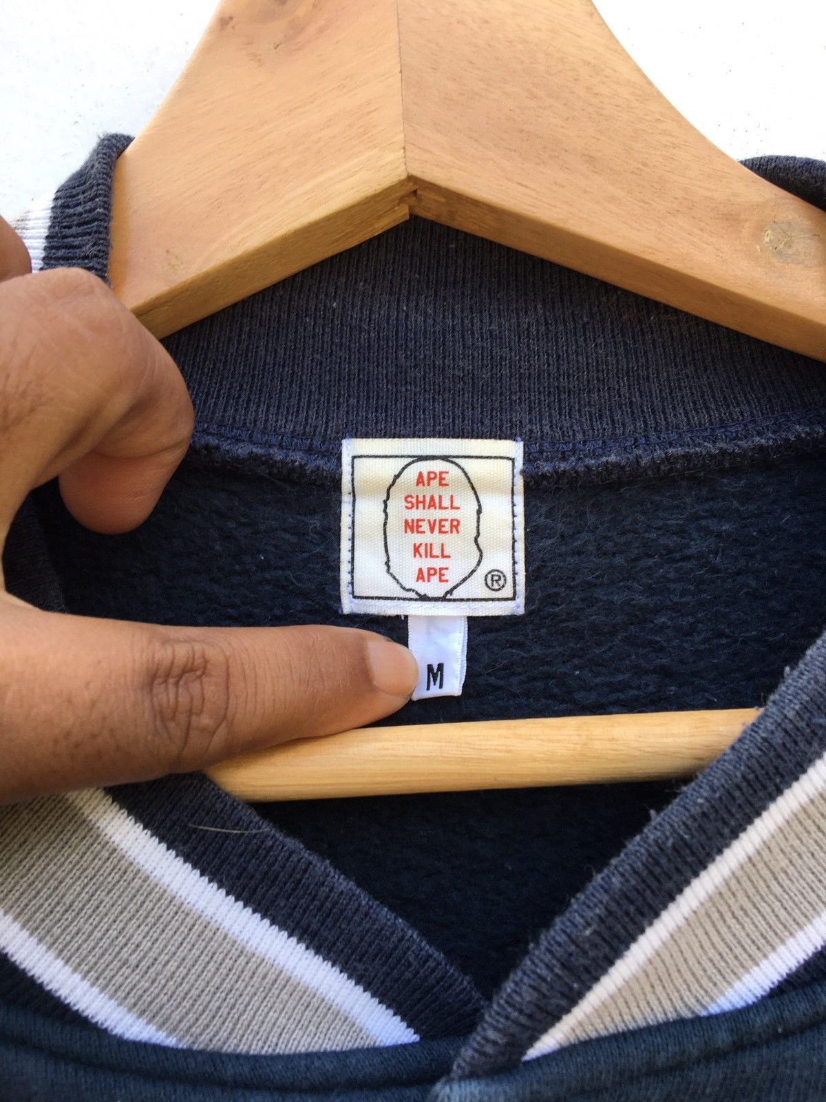 Bape ASNKA Sweat Stadium Jacket Size US M / EU 48-50 / 2 - 15 Thumbnail