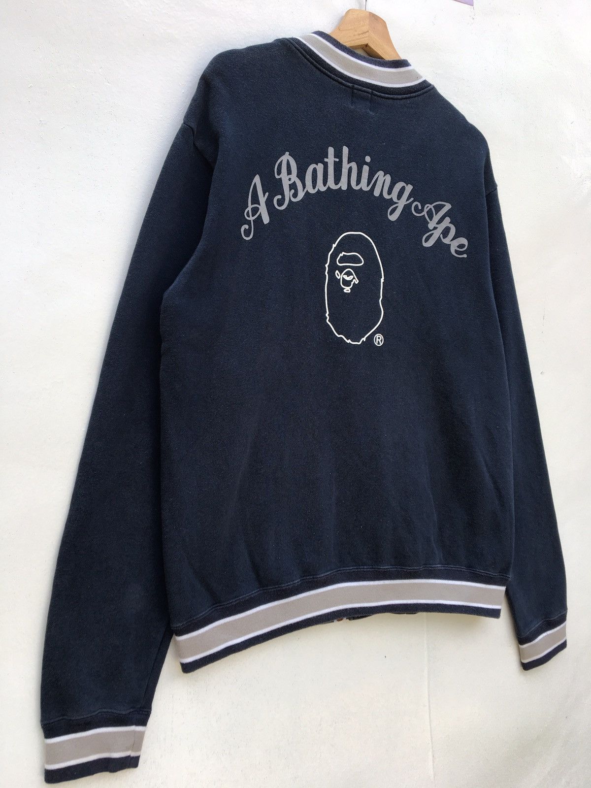 Bape ASNKA Sweat Stadium Jacket Size US M / EU 48-50 / 2 - 4 Thumbnail