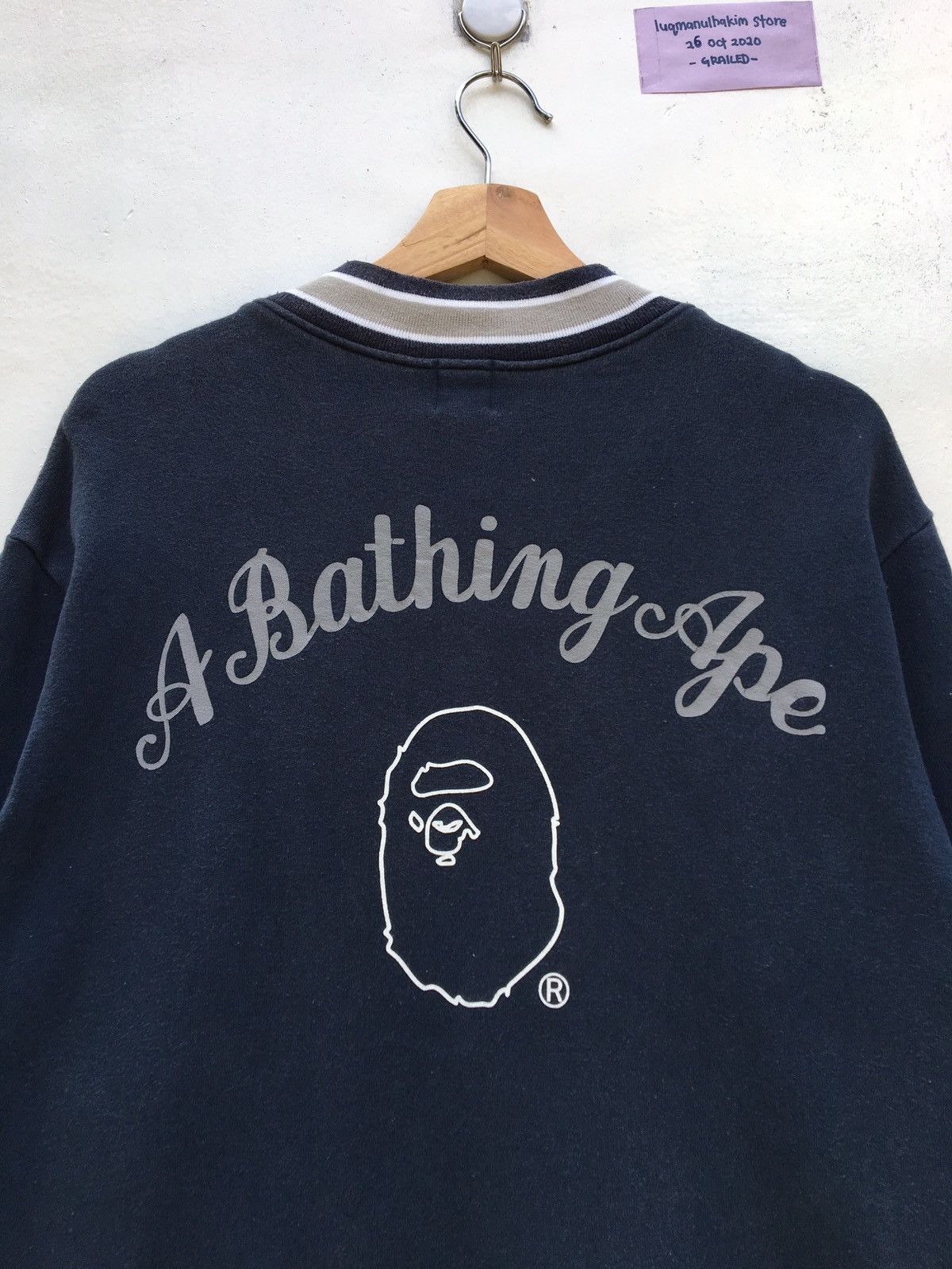 Bape ASNKA Sweat Stadium Jacket Size US M / EU 48-50 / 2 - 3 Thumbnail