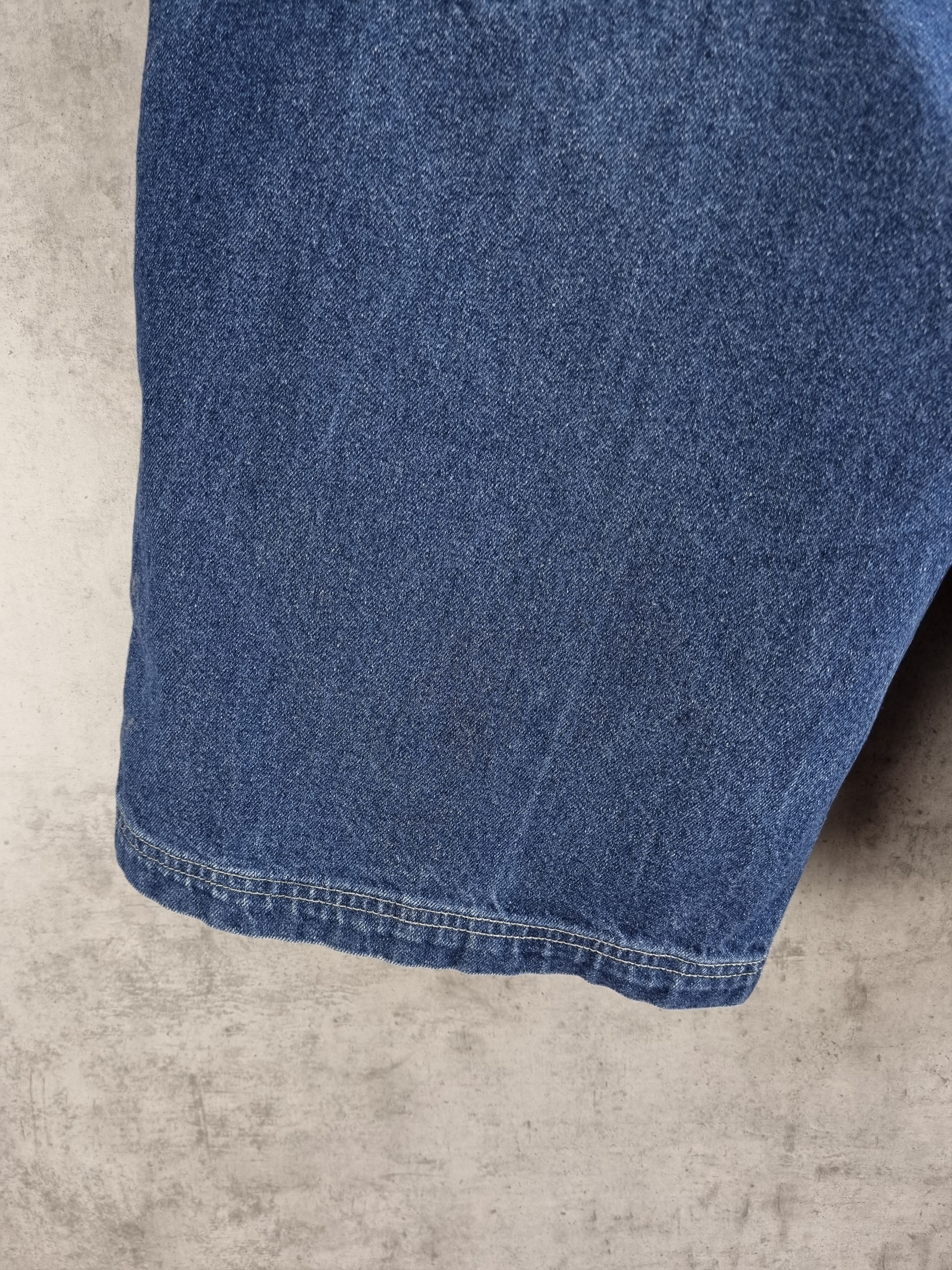 Fubu 90s FUBU Vintage Patch work Denim Rap Shorts Wutang Size US 38 / EU 54 - 14 Thumbnail