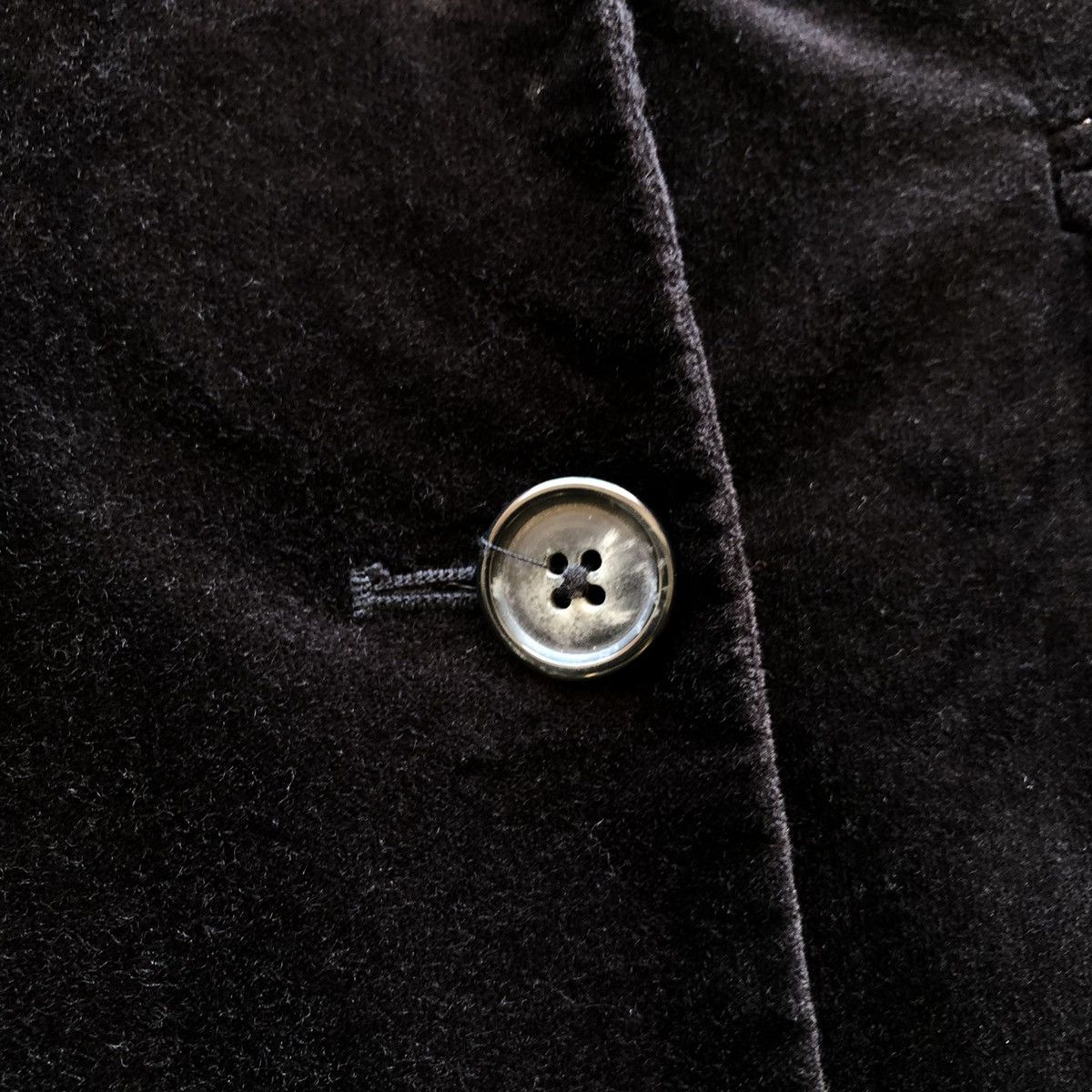 Gap Vintage GAP Velvet Blazer Jacket Size US XXS / EU 40 - 8 Thumbnail