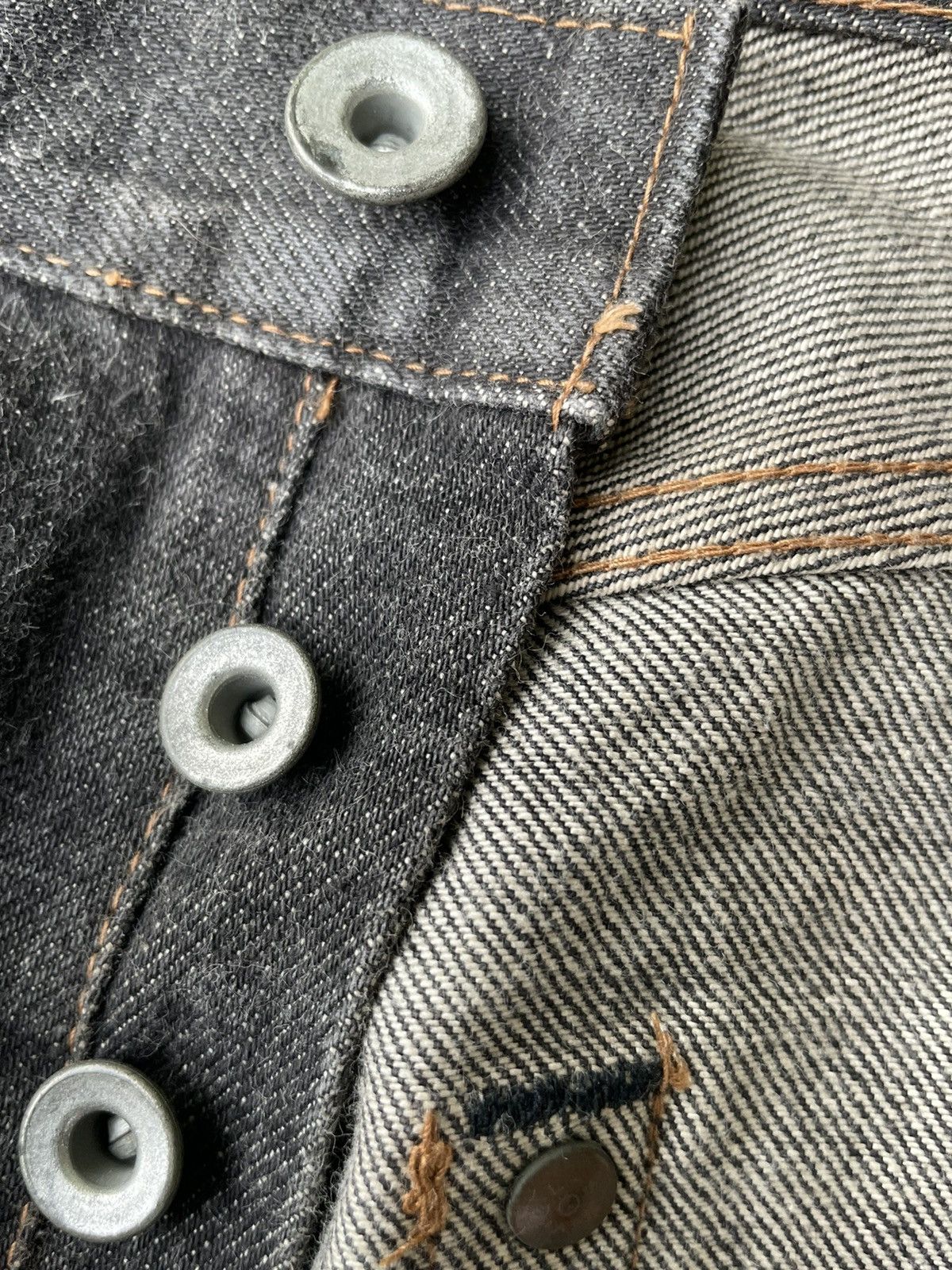 Designer × Japanese Brand × Vintage Virus Denim Vintage Selvedge Denim Size US 31 - 21 Thumbnail