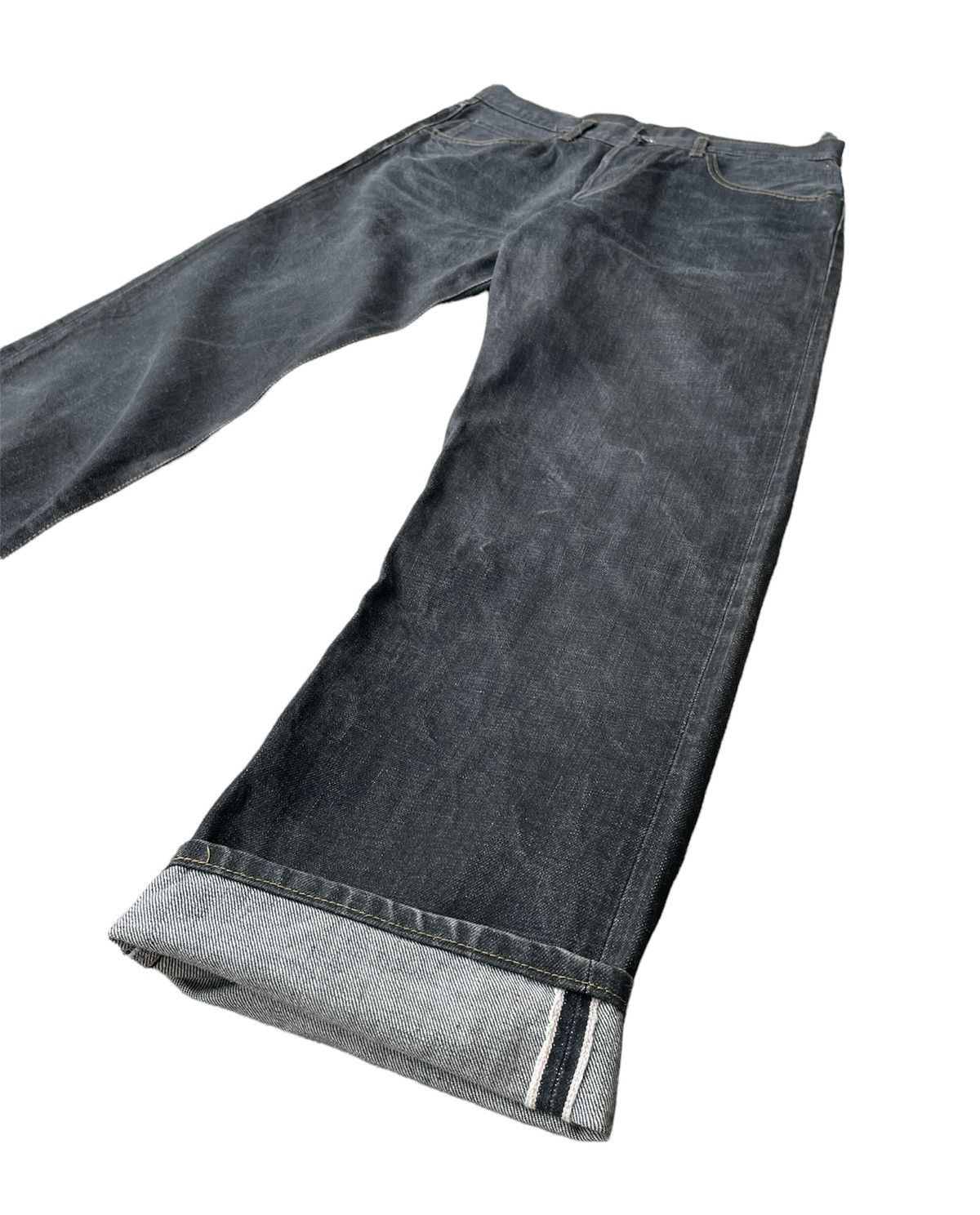 Designer × Japanese Brand × Vintage Virus Denim Vintage Selvedge Denim Size US 31 - 3 Thumbnail