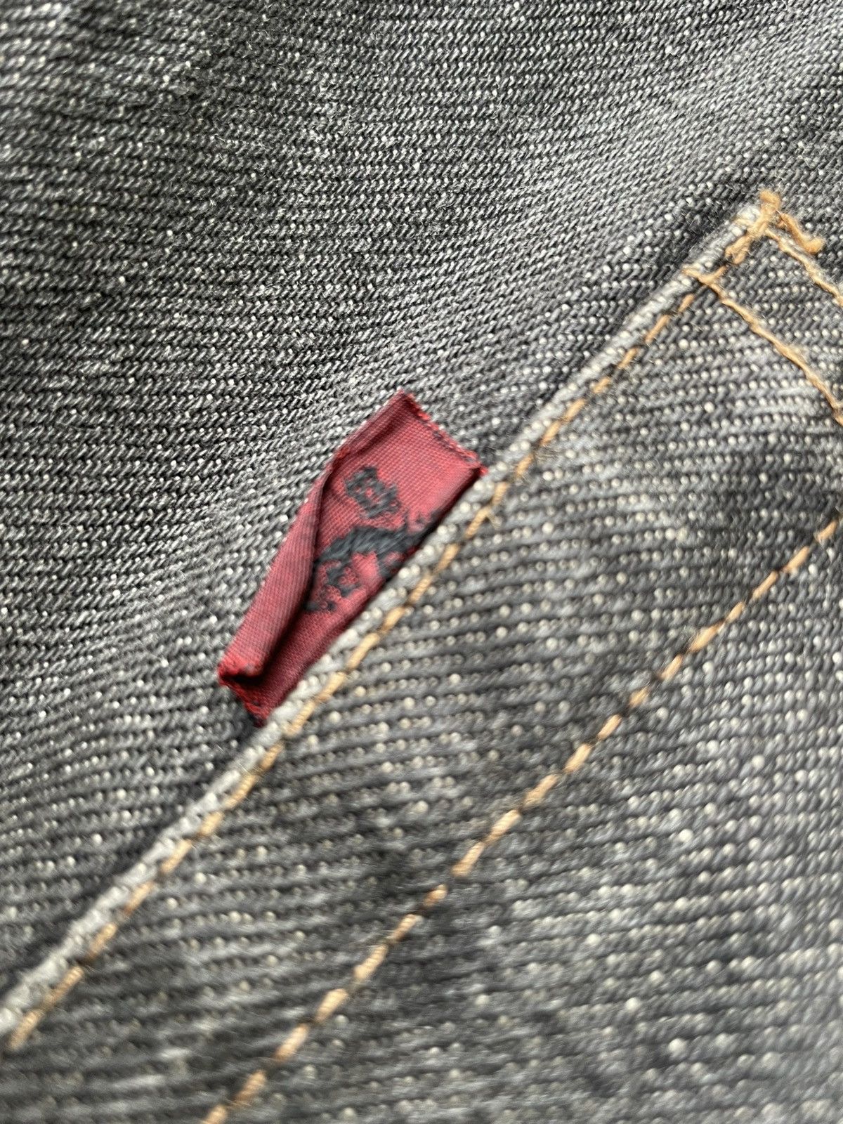 Designer × Japanese Brand × Vintage Virus Denim Vintage Selvedge Denim Size US 31 - 16 Thumbnail