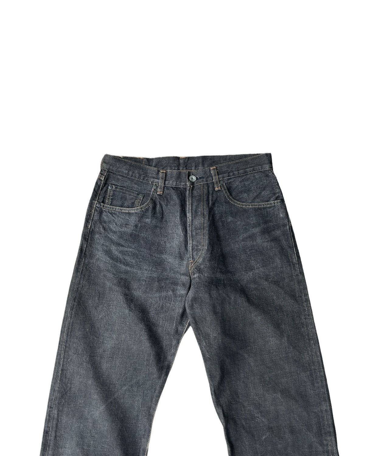 Designer × Japanese Brand × Vintage Virus Denim Vintage Selvedge Denim Size US 31 - 5 Thumbnail