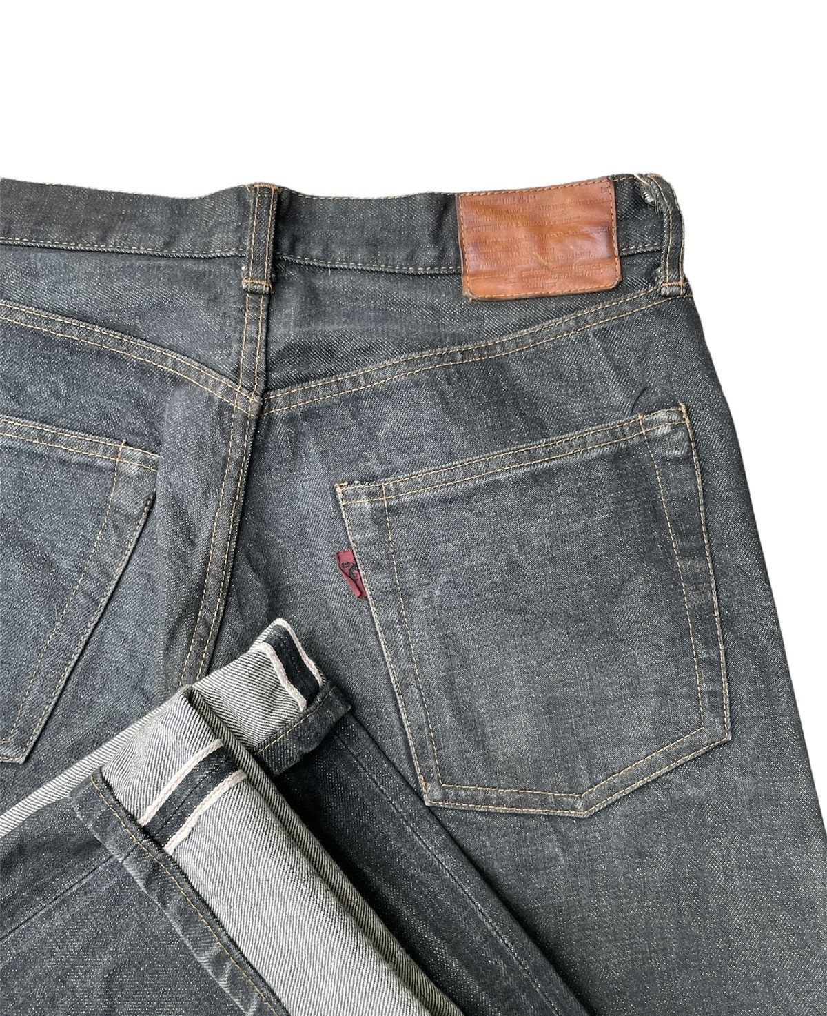 Designer × Japanese Brand × Vintage Virus Denim Vintage Selvedge Denim Size US 31 - 13 Thumbnail