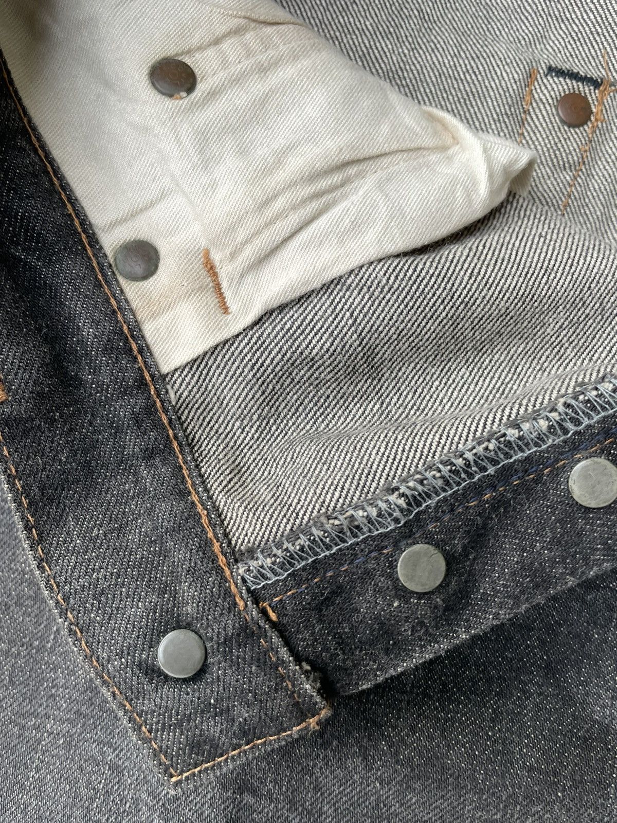 Designer × Japanese Brand × Vintage Virus Denim Vintage Selvedge Denim Size US 31 - 19 Thumbnail