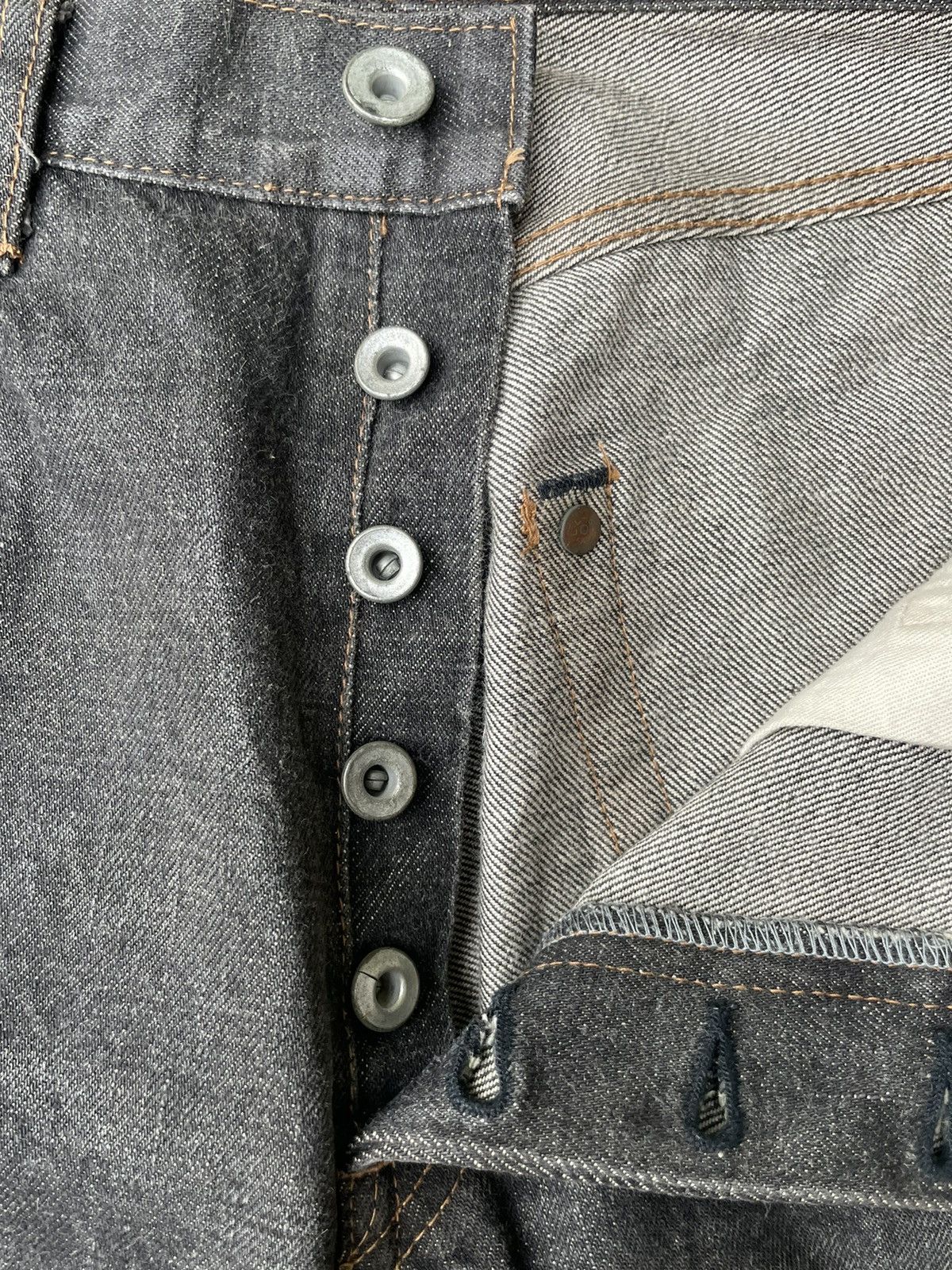 Designer × Japanese Brand × Vintage Virus Denim Vintage Selvedge Denim Size US 31 - 22 Thumbnail
