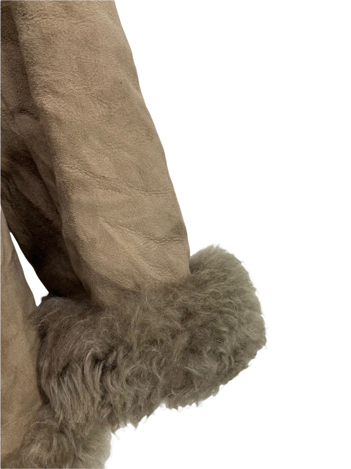 Leather Made in Spain Shearling Jacket Sheepskin 3🟩3 Size US S / EU 44-46 / 1 - 3 Thumbnail