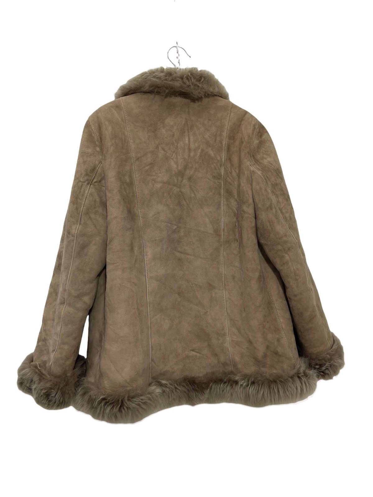 Leather Made in Spain Shearling Jacket Sheepskin 3🟩3 Size US S / EU 44-46 / 1 - 4 Thumbnail