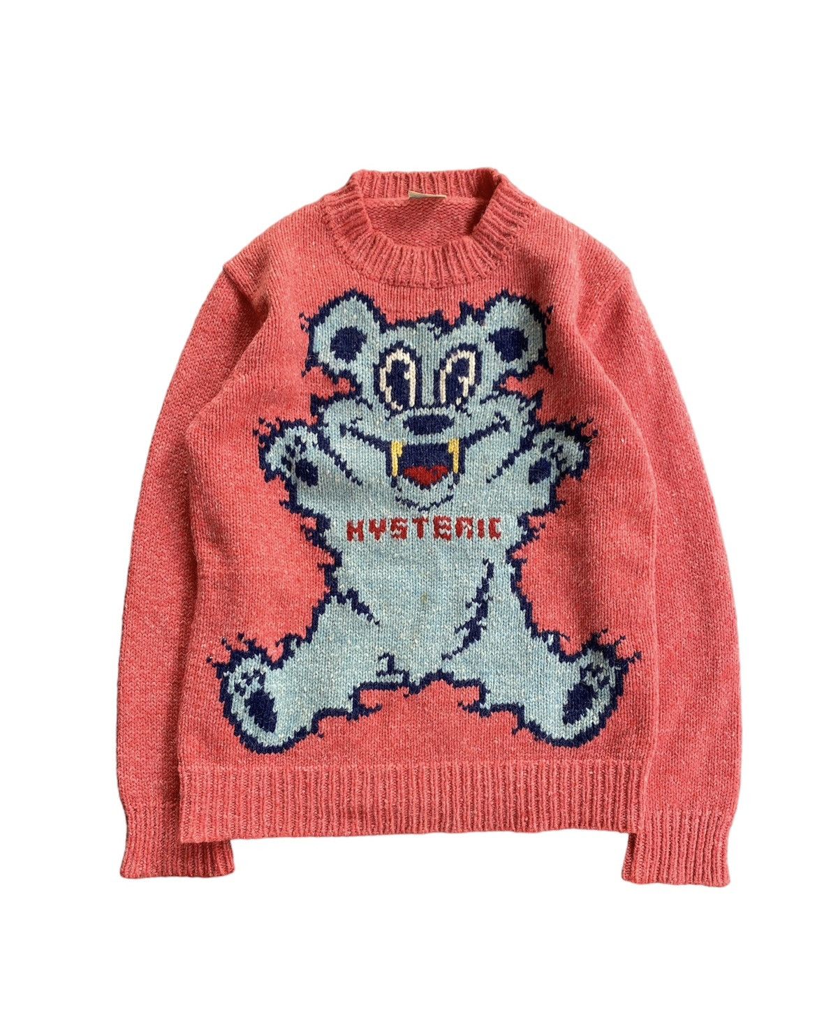 Hysteric Glamour AW98 Hysteric Devil bear intarsia knit Size US M / EU 48-50 / 2 - 2 Thumbnail