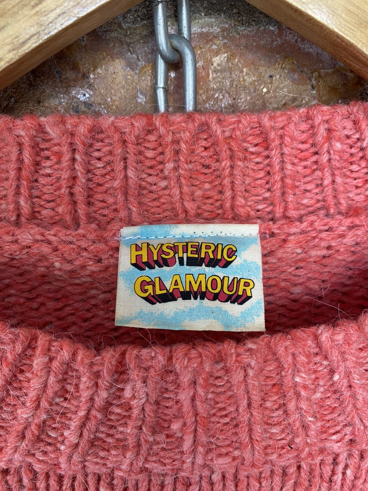 Hysteric Glamour AW98 Hysteric Devil bear intarsia knit Size US M / EU 48-50 / 2 - 10 Thumbnail