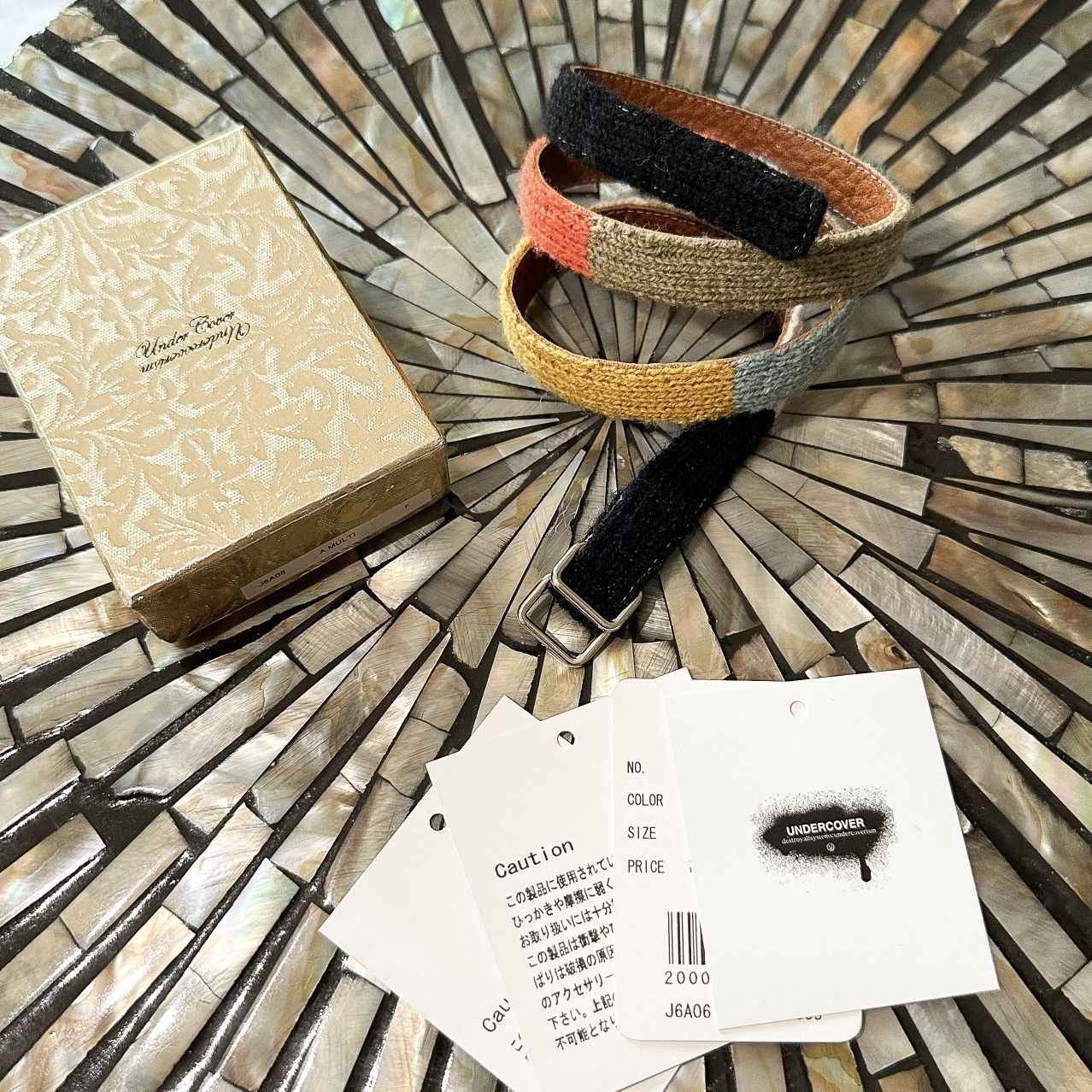 image of Undercover Yarn Bracelet, Men's