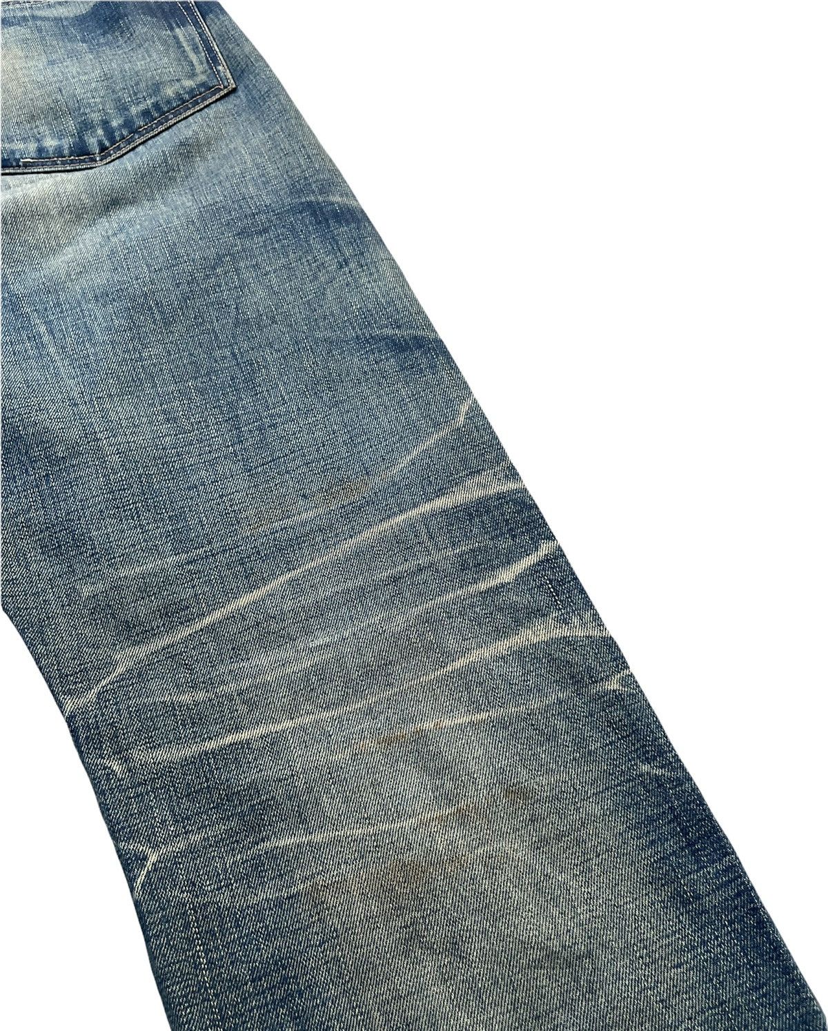 Levi's Vintage Levis 501 E 1944 2004 Aging Faded Wash Denim Size US 32 / EU 48 - 9 Thumbnail