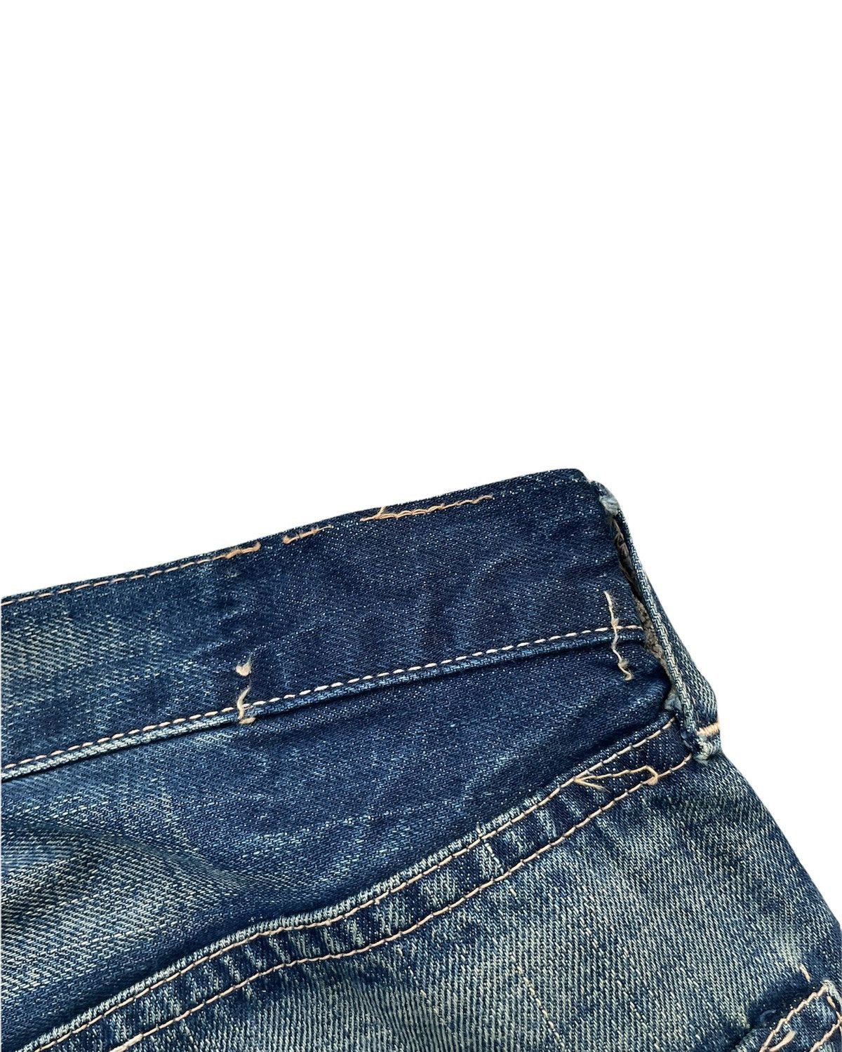 Levi's Vintage Levis 501 E 1944 2004 Aging Faded Wash Denim Size US 32 / EU 48 - 14 Thumbnail