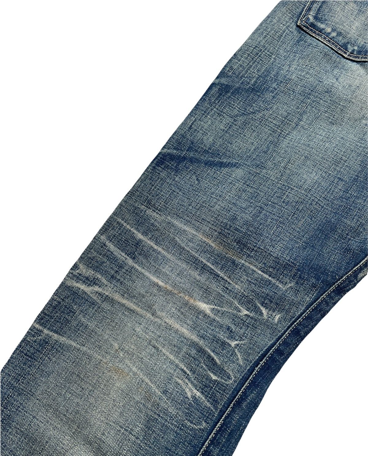 Levi's Vintage Levis 501 E 1944 2004 Aging Faded Wash Denim Size US 32 / EU 48 - 10 Thumbnail