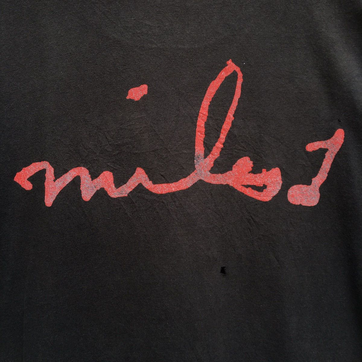 Band Tees Vintage 2001 Miles Davis Signature Birth of The Cool Tshirt Size US M / EU 48-50 / 2 - 14 Thumbnail