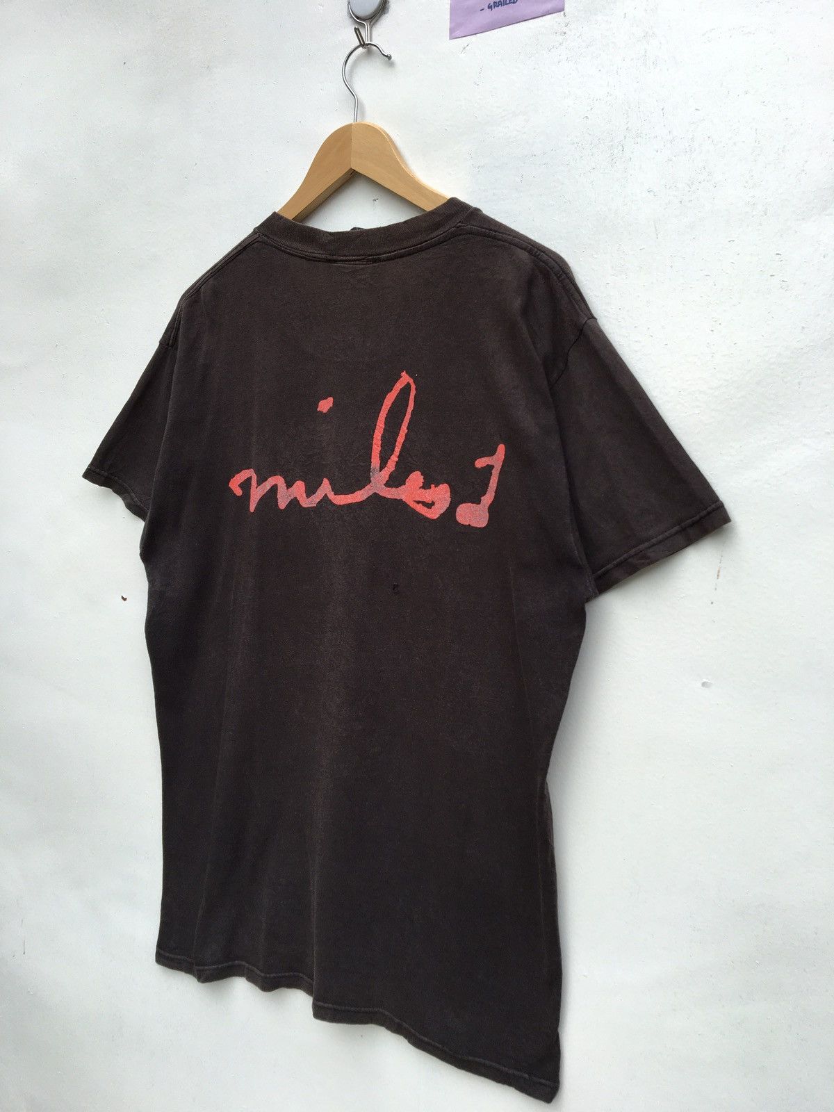 Band Tees Vintage 2001 Miles Davis Signature Birth of The Cool Tshirt Size US M / EU 48-50 / 2 - 12 Thumbnail