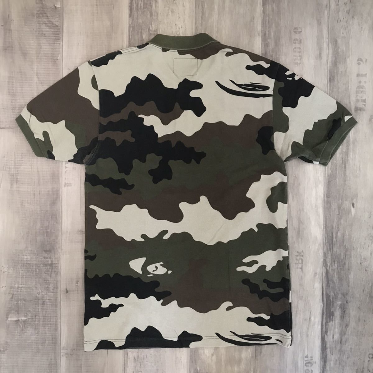 Bape × Nigo BAPE woodland camo polo shirt a bathing ape NIGO Size US M / EU 48-50 / 2 - 4 Thumbnail