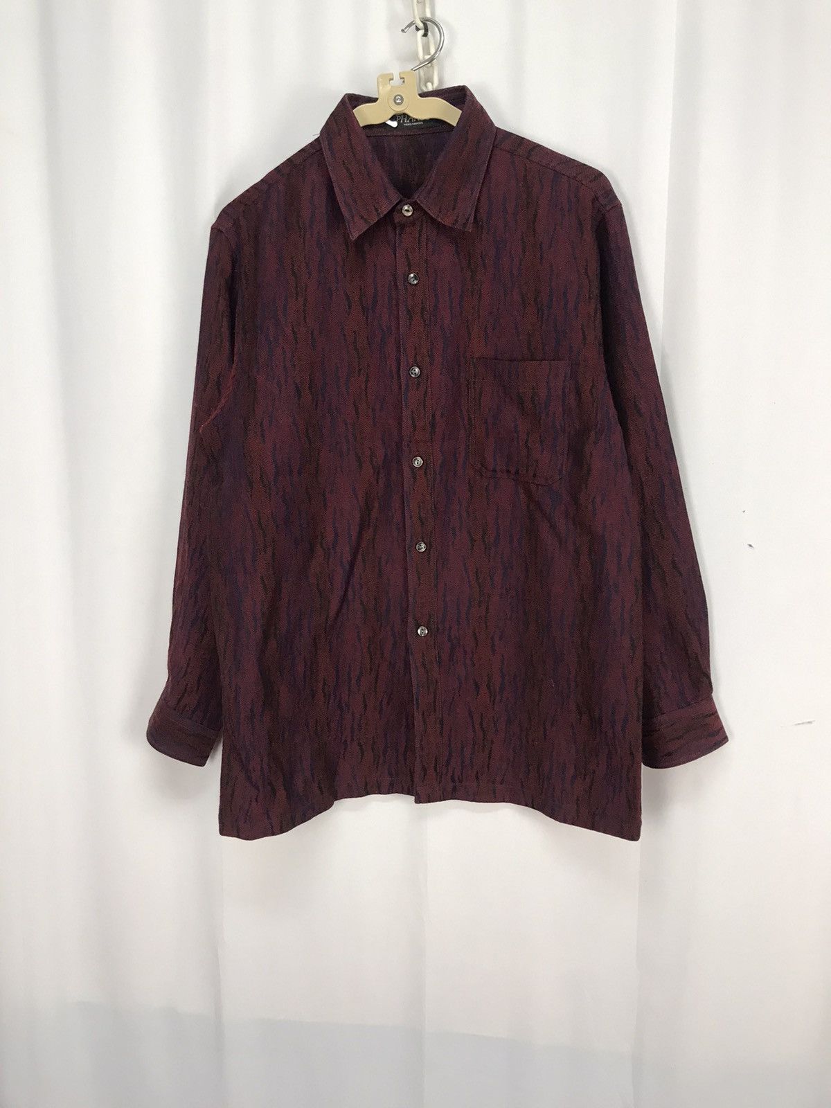 Flannel × Japanese Brand × Vintage Vintage button up shirt single pocket by pharos Size US M / EU 48-50 / 2 - 6 Thumbnail