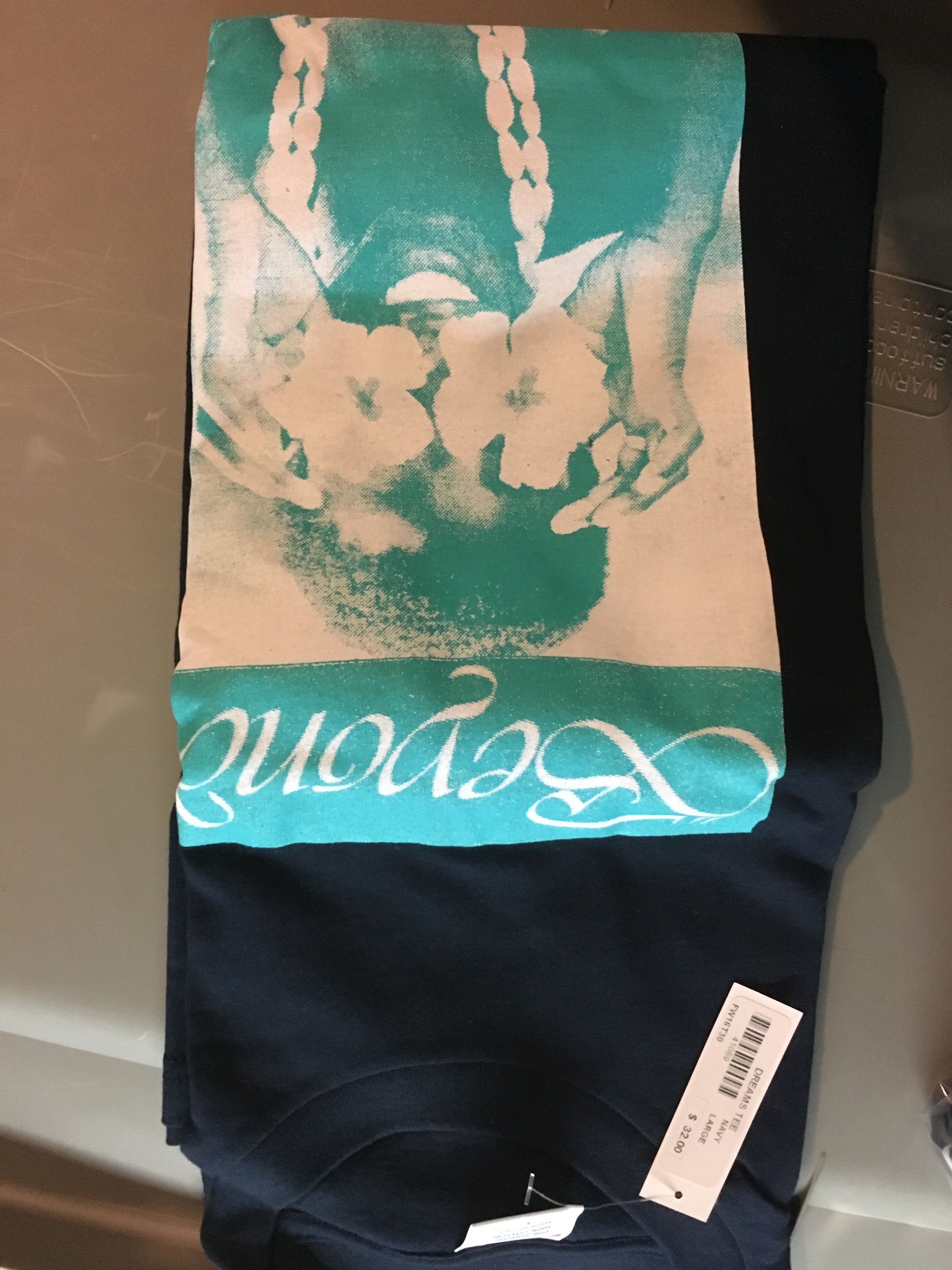 Supreme Supreme Dreams Tee Navy Large FW16 Size US L / EU 52-54 / 3 - 1 Thumbnail