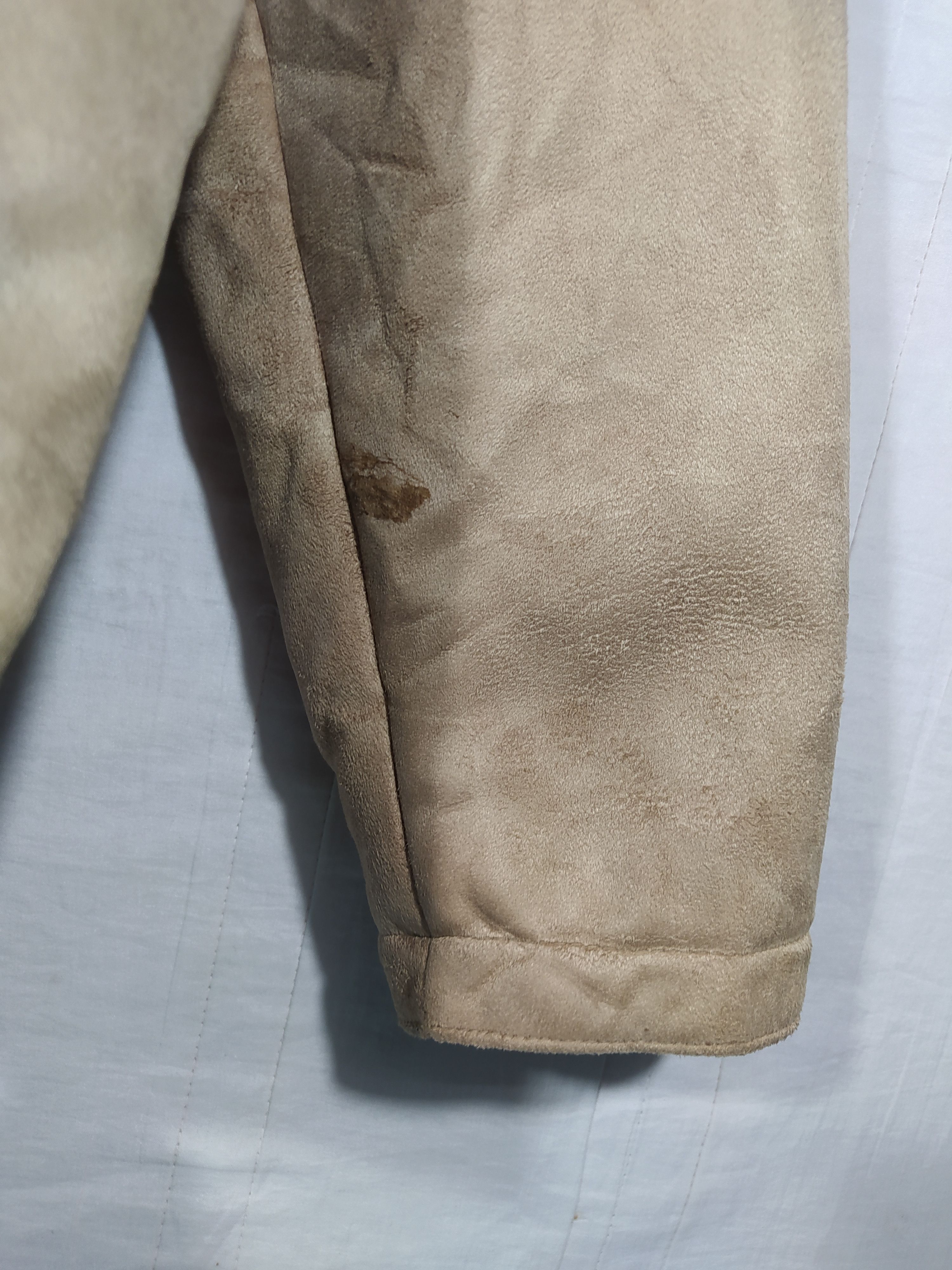 Japanese Brand × Vintage Vintage dj honda Moleskin fur faux suede jacket Size US S / EU 44-46 / 1 - 6 Thumbnail