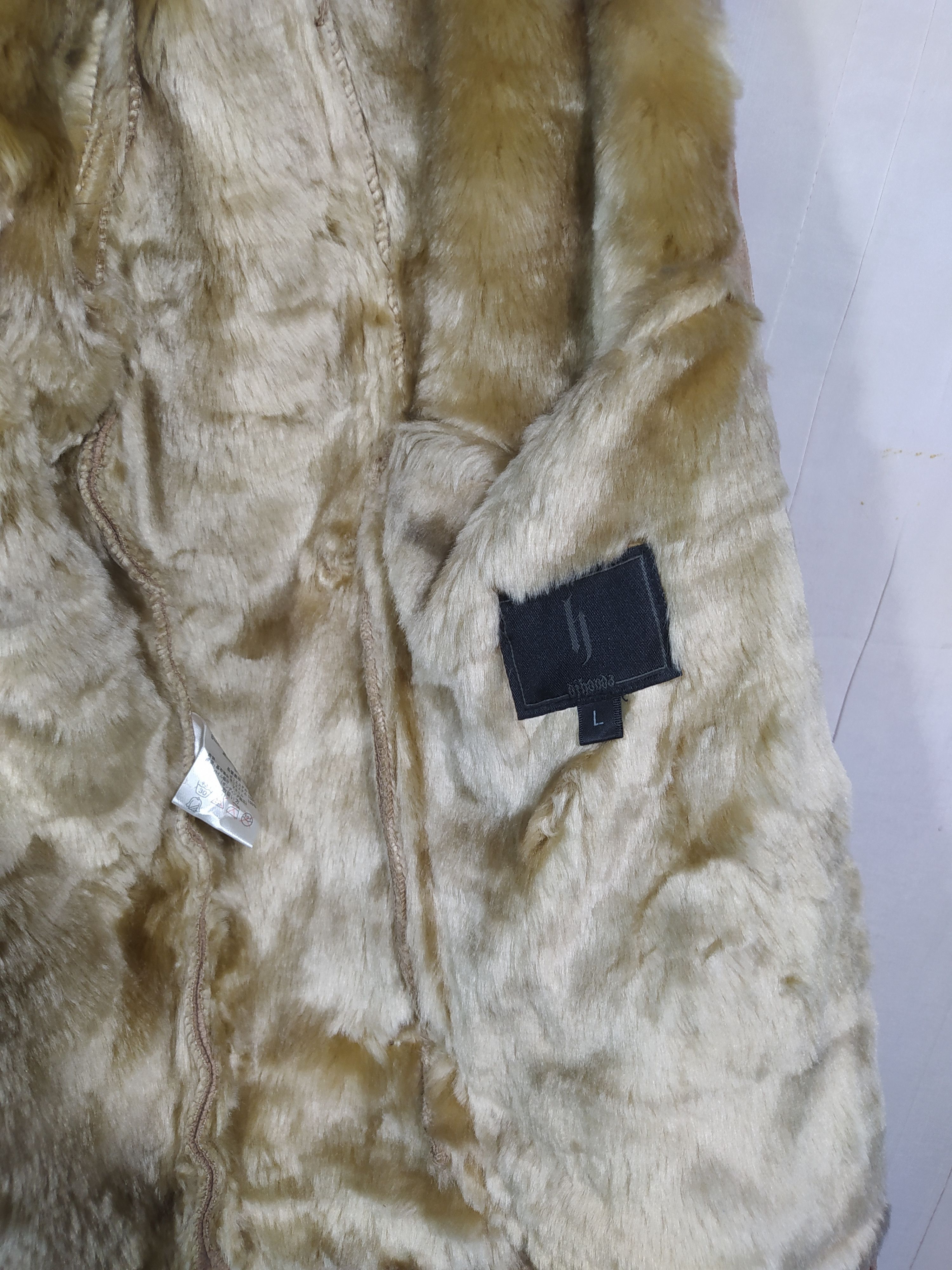 Japanese Brand × Vintage Vintage dj honda Moleskin fur faux suede jacket Size US S / EU 44-46 / 1 - 10 Thumbnail