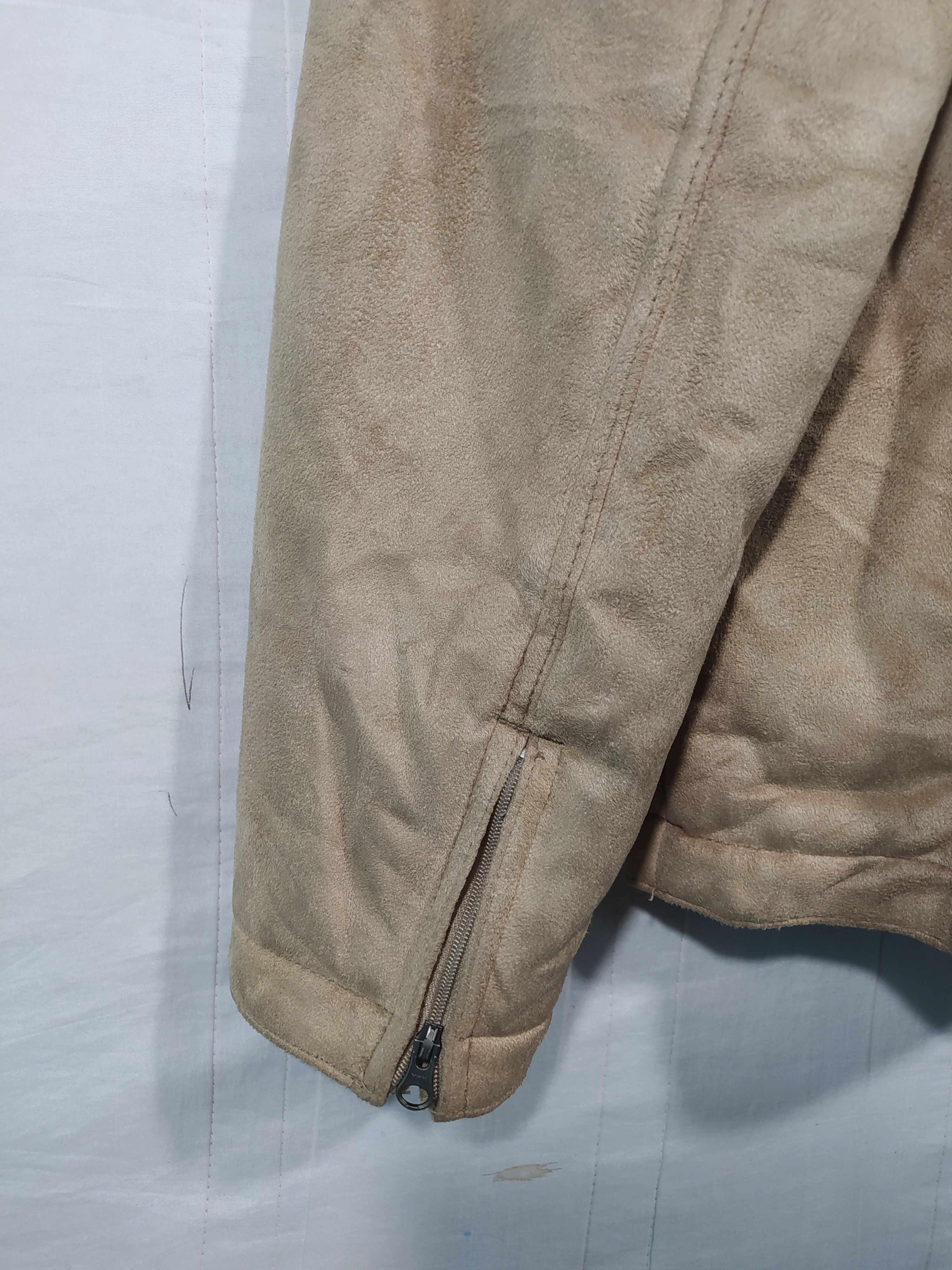 Japanese Brand × Vintage Vintage dj honda Moleskin fur faux suede jacket Size US S / EU 44-46 / 1 - 8 Thumbnail