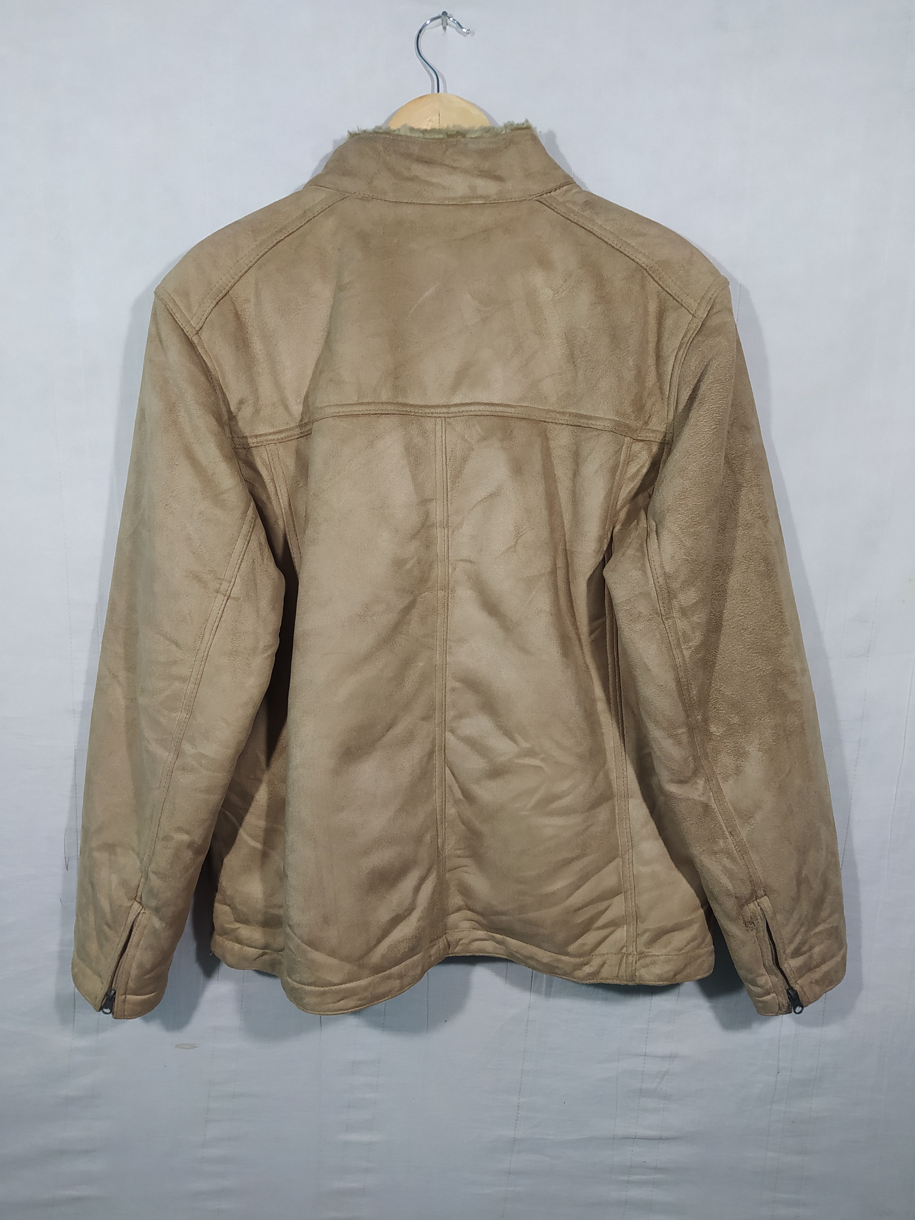 Japanese Brand × Vintage Vintage dj honda Moleskin fur faux suede jacket Size US S / EU 44-46 / 1 - 9 Thumbnail