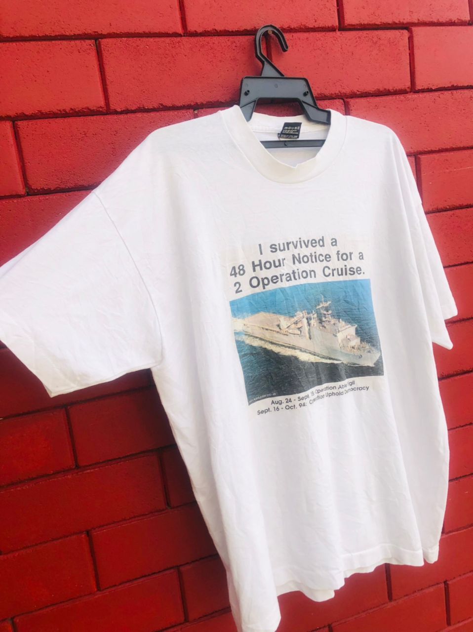 Japanese Brand × Vintage Vintage Operation Cruise Japan Designer Fashion Style Shirt Size US XL / EU 56 / 4 - 4 Thumbnail