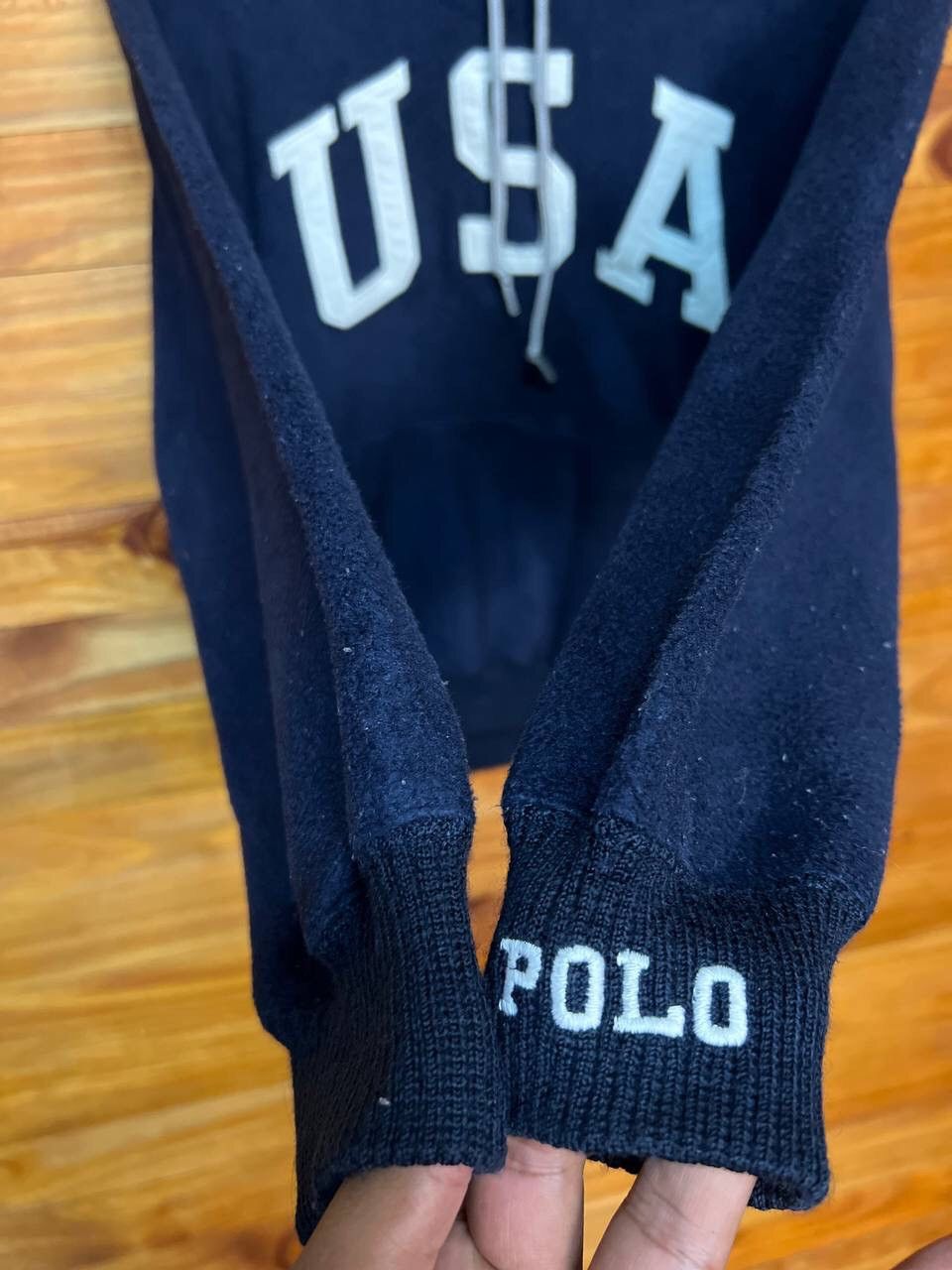 Polo Ralph Lauren POLO RALPH LAURENT USA EMBROIDERY FLEEC HOODIE Size US M / EU 48-50 / 2 - 8 Thumbnail