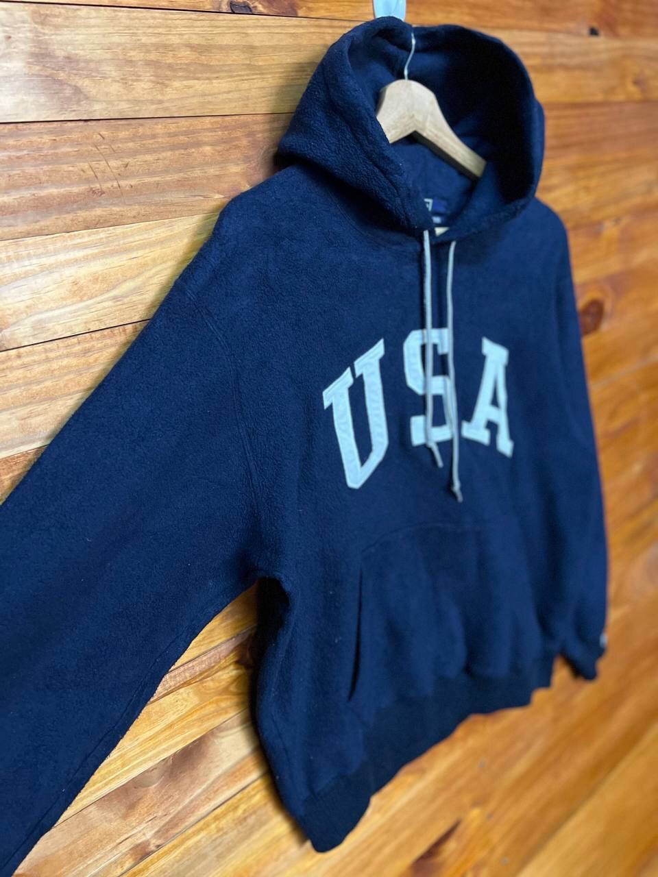 Polo Ralph Lauren POLO RALPH LAURENT USA EMBROIDERY FLEEC HOODIE Size US M / EU 48-50 / 2 - 4 Thumbnail
