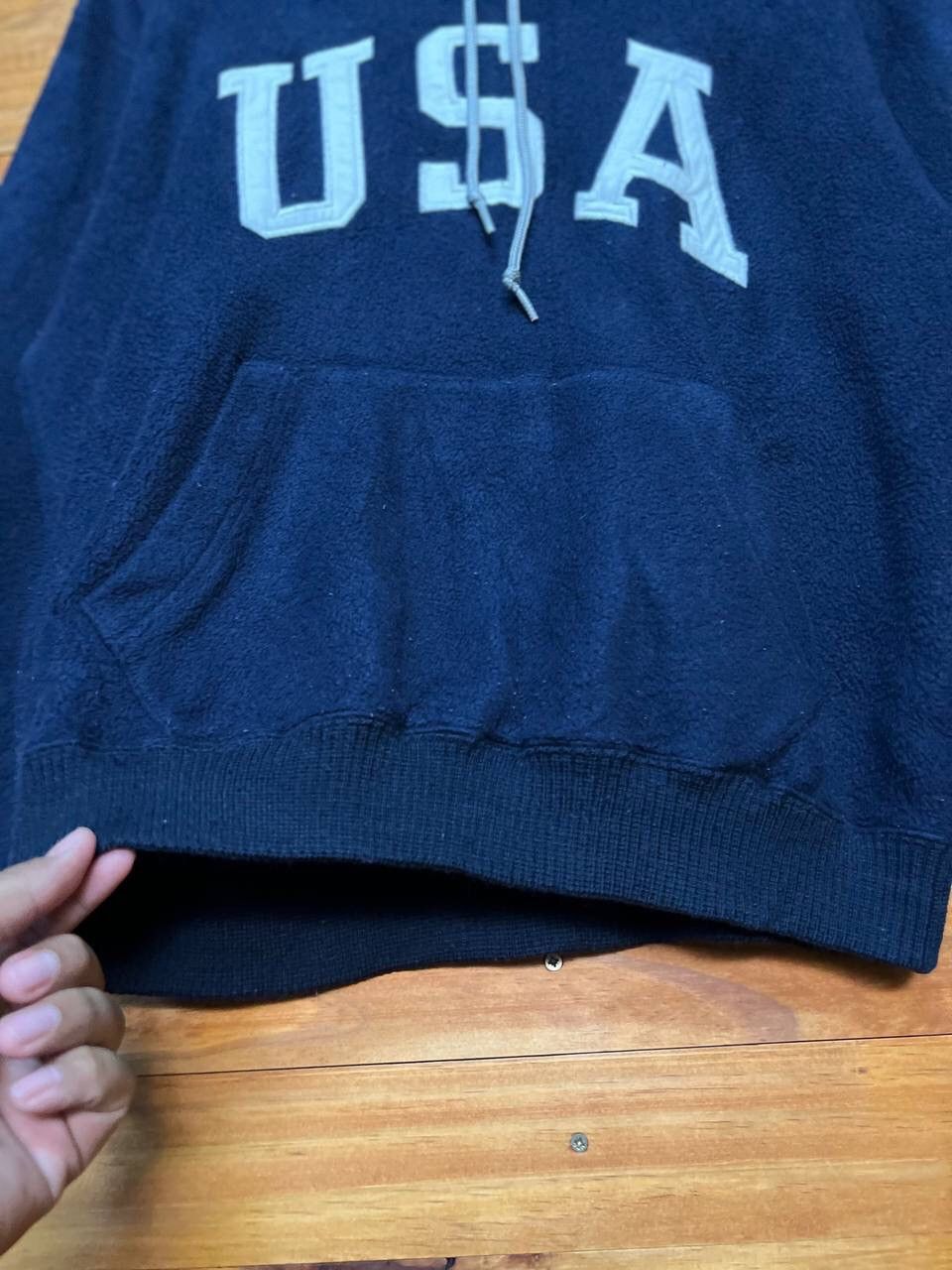 Polo Ralph Lauren POLO RALPH LAURENT USA EMBROIDERY FLEEC HOODIE Size US M / EU 48-50 / 2 - 6 Thumbnail