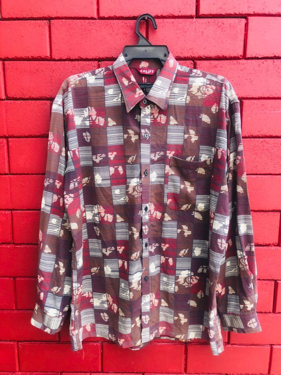 Japanese Brand × Vintage Vintage Califf Japanese Designer Fashion Style Long Sleeve Size US L / EU 52-54 / 3 - 1 Thumbnail