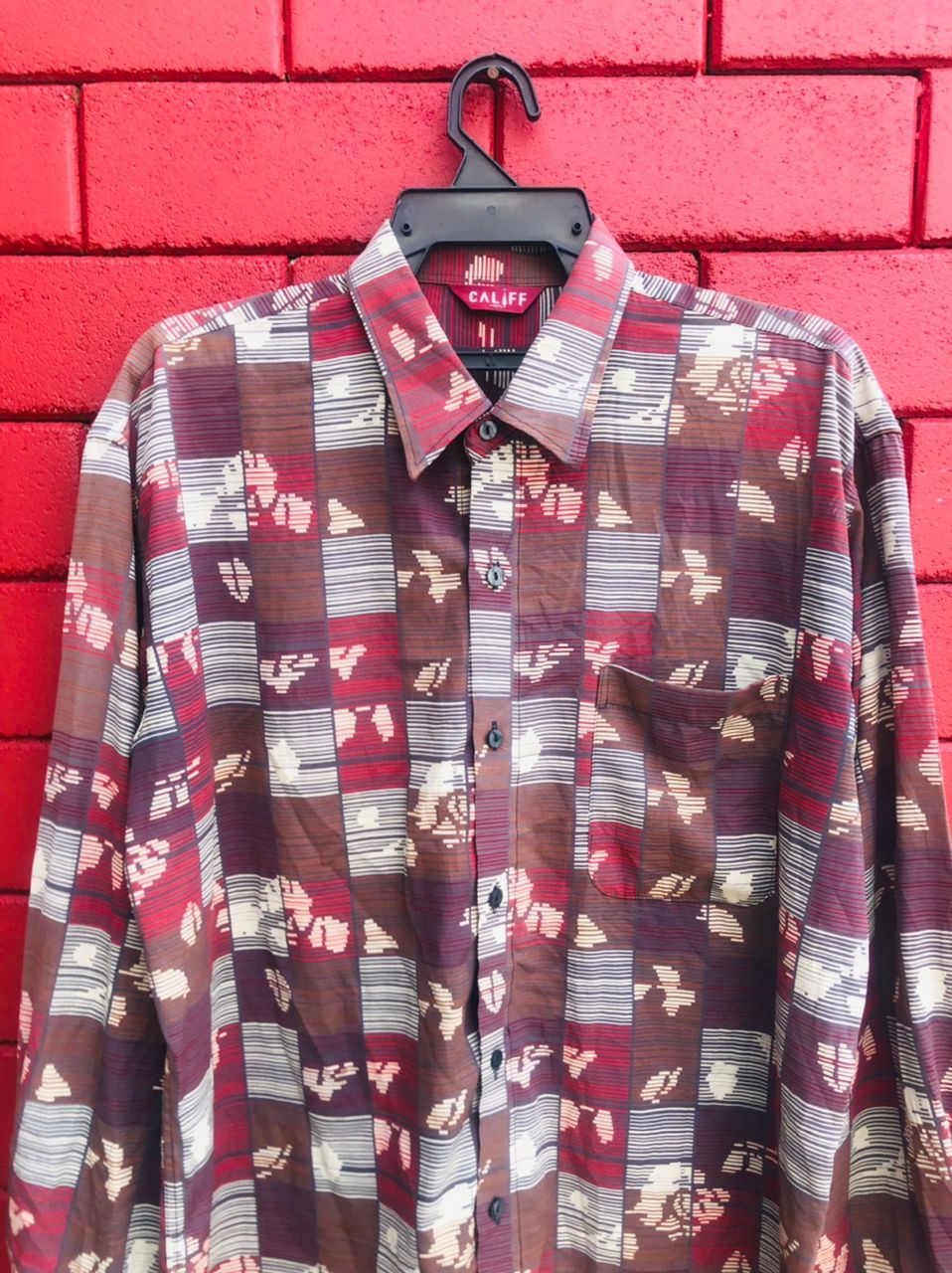 Japanese Brand × Vintage Vintage Califf Japanese Designer Fashion Style Long Sleeve Size US L / EU 52-54 / 3 - 3 Thumbnail