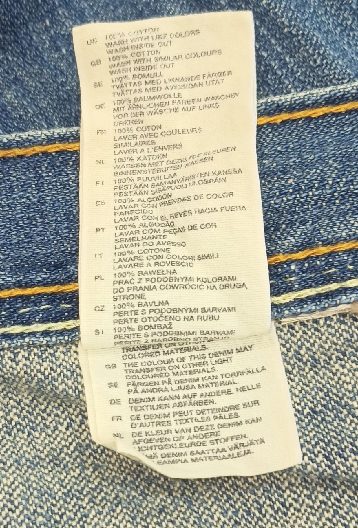 H&M Flare Jeans H&M X LAD Faded Blue Denim Size US 33 - 18 Thumbnail