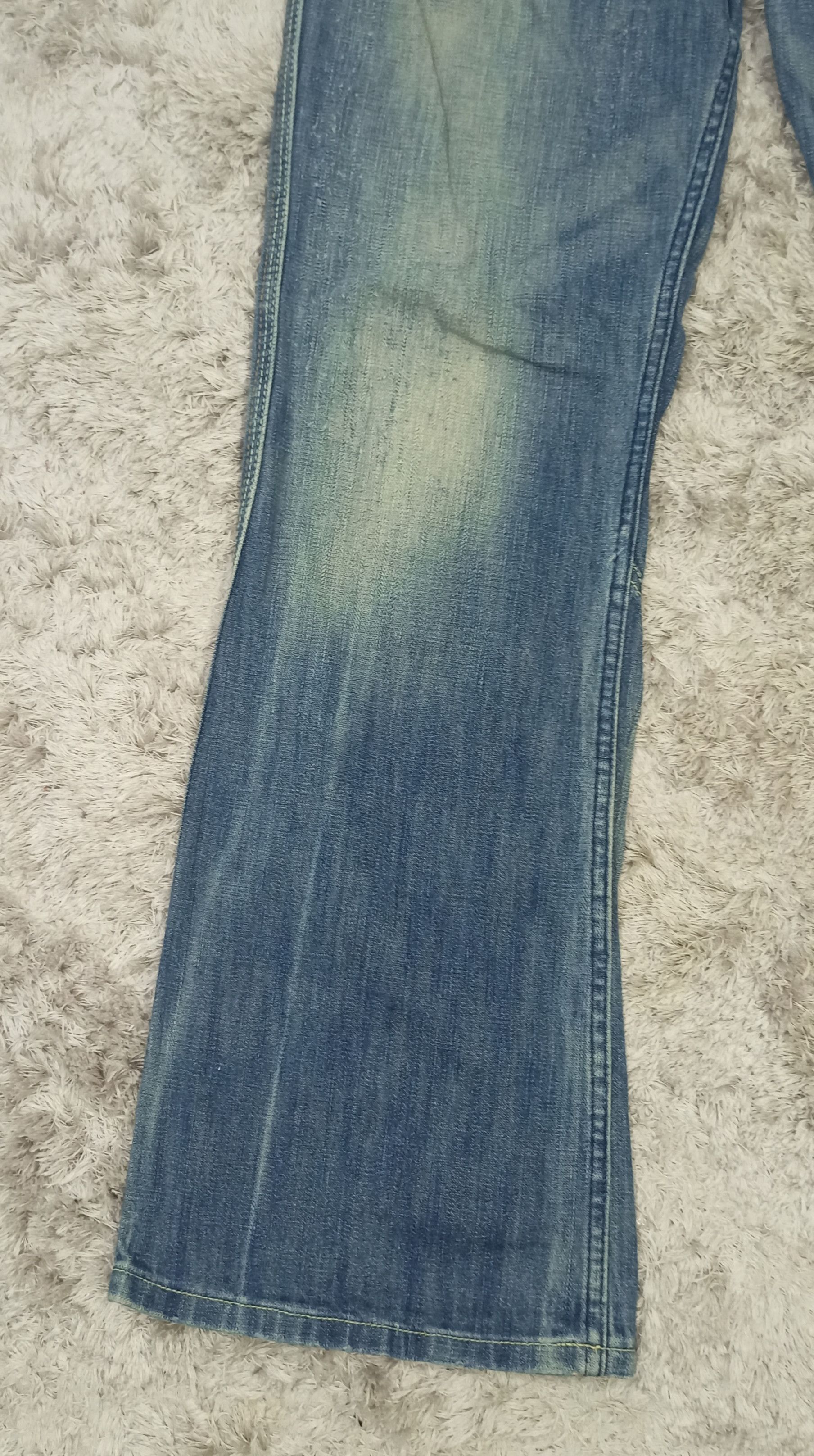 H&M Flare Jeans H&M X LAD Faded Blue Denim Size US 33 - 7 Thumbnail