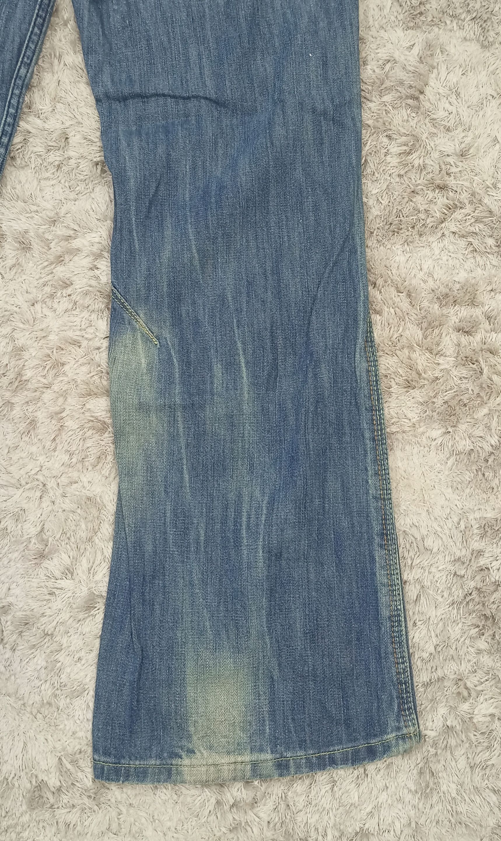 H&M Flare Jeans H&M X LAD Faded Blue Denim Size US 33 - 12 Thumbnail