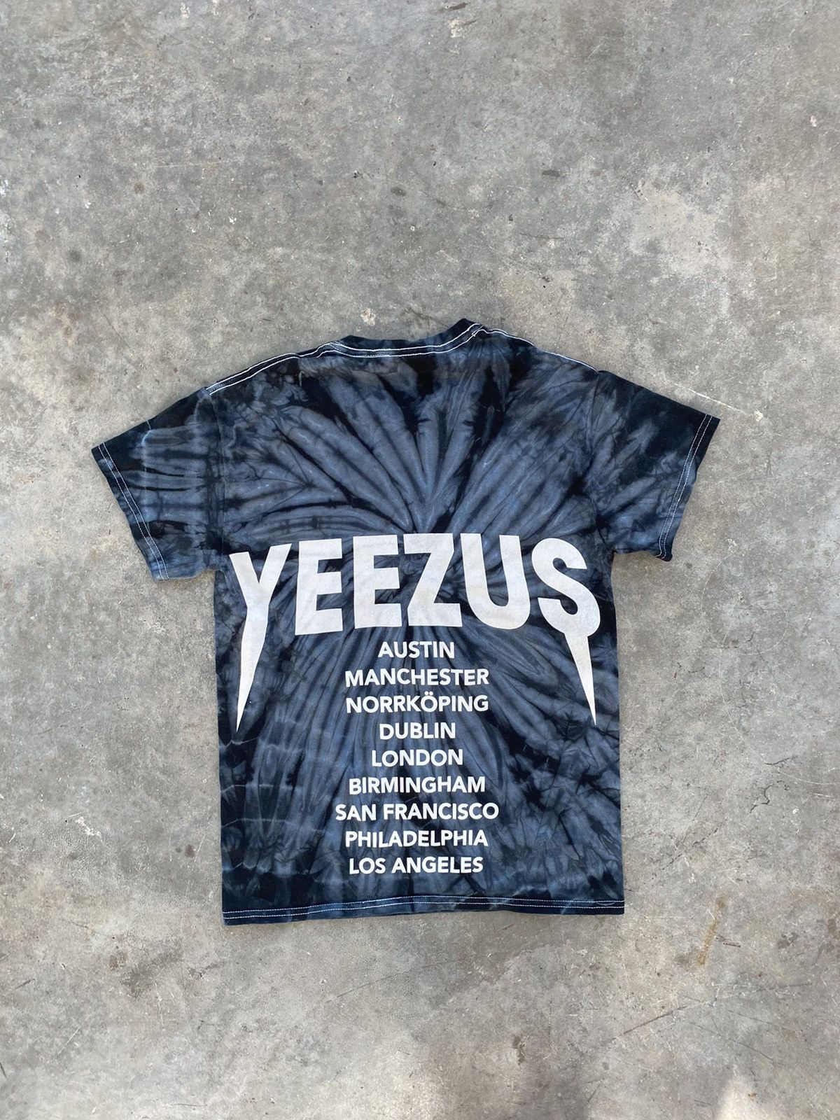 Kanye West RARE Kanye West Yeezus Wes Lang Reaper Tie Dye Tee Small 🥣 Size US S / EU 44-46 / 1 - 3 Thumbnail