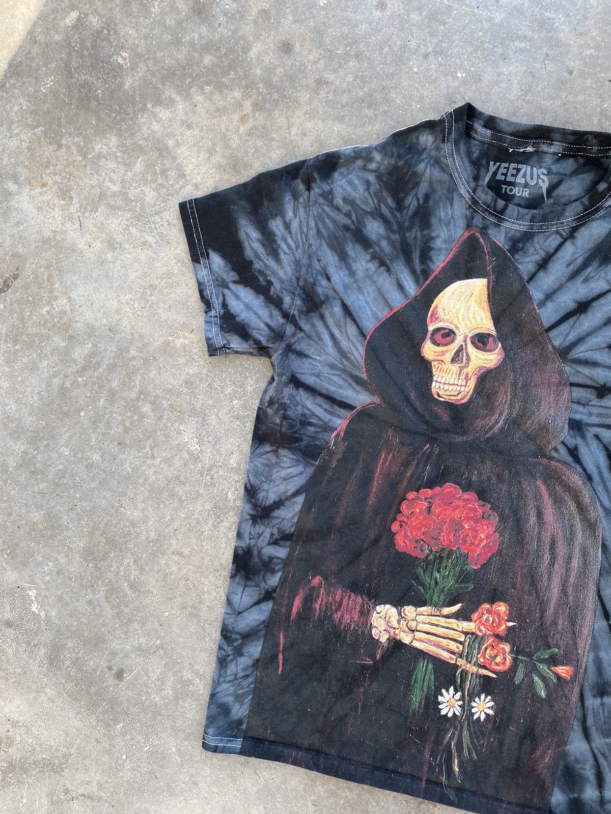 Kanye West RARE Kanye West Yeezus Wes Lang Reaper Tie Dye Tee Small 🥣 Size US S / EU 44-46 / 1 - 2 Thumbnail