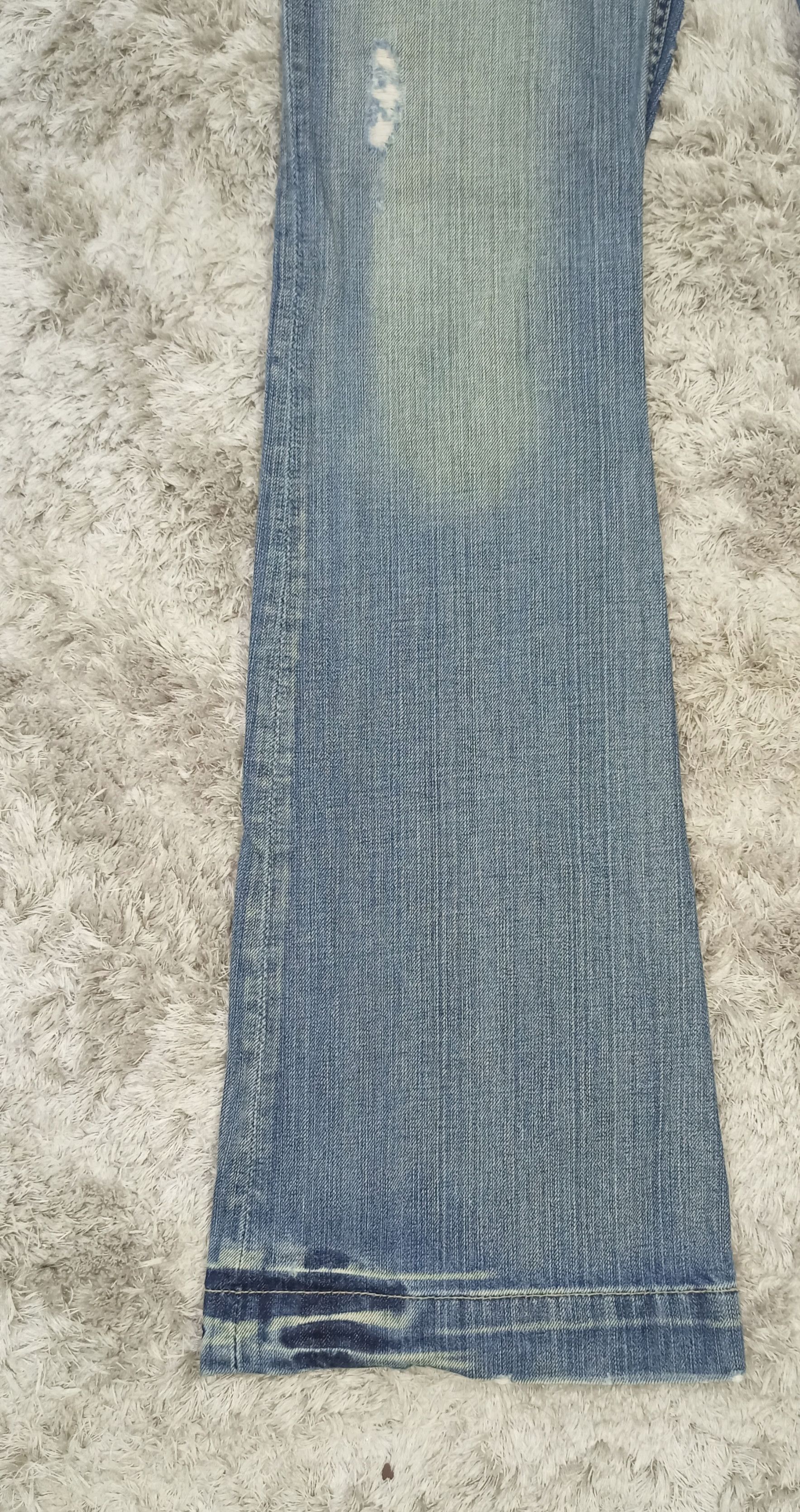 BKE Flare Jeans BKE Distress Low Rise Denim Size 26" / US 2 / IT 38 - 6 Thumbnail