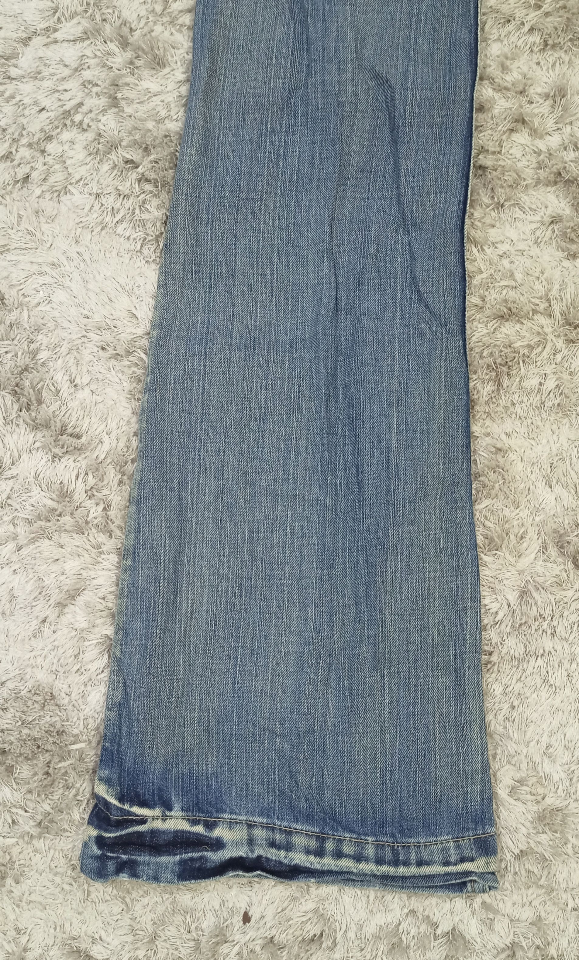 BKE Flare Jeans BKE Distress Low Rise Denim Size 26" / US 2 / IT 38 - 13 Thumbnail